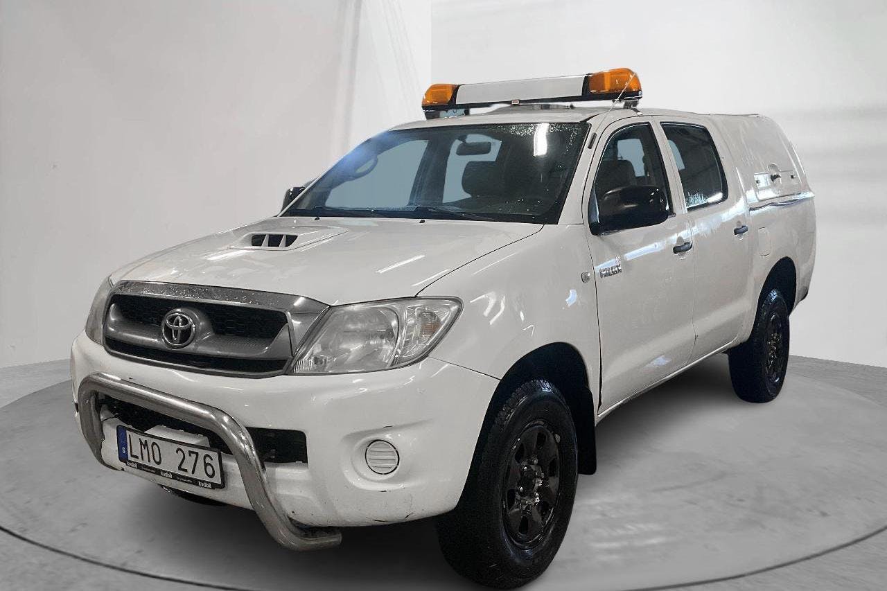 Toyota Hilux 2.5 D-4D 4WD (144hk) - 166 680 km - Manual - white - 2011