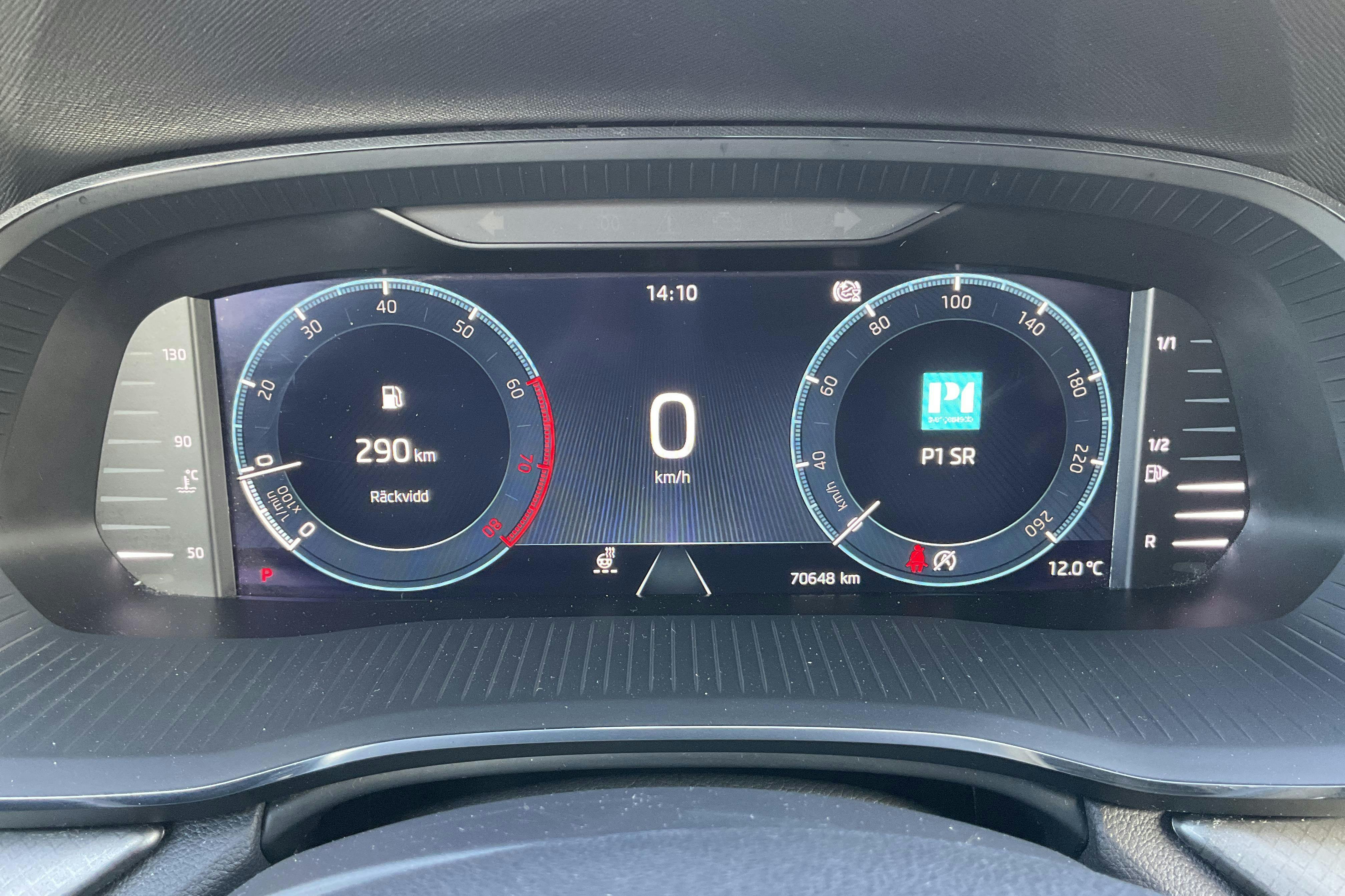 Skoda Octavia TSI e-Tec mHEV Combi (110hk) - 70 650 km - Automaattinen - hopea - 2021