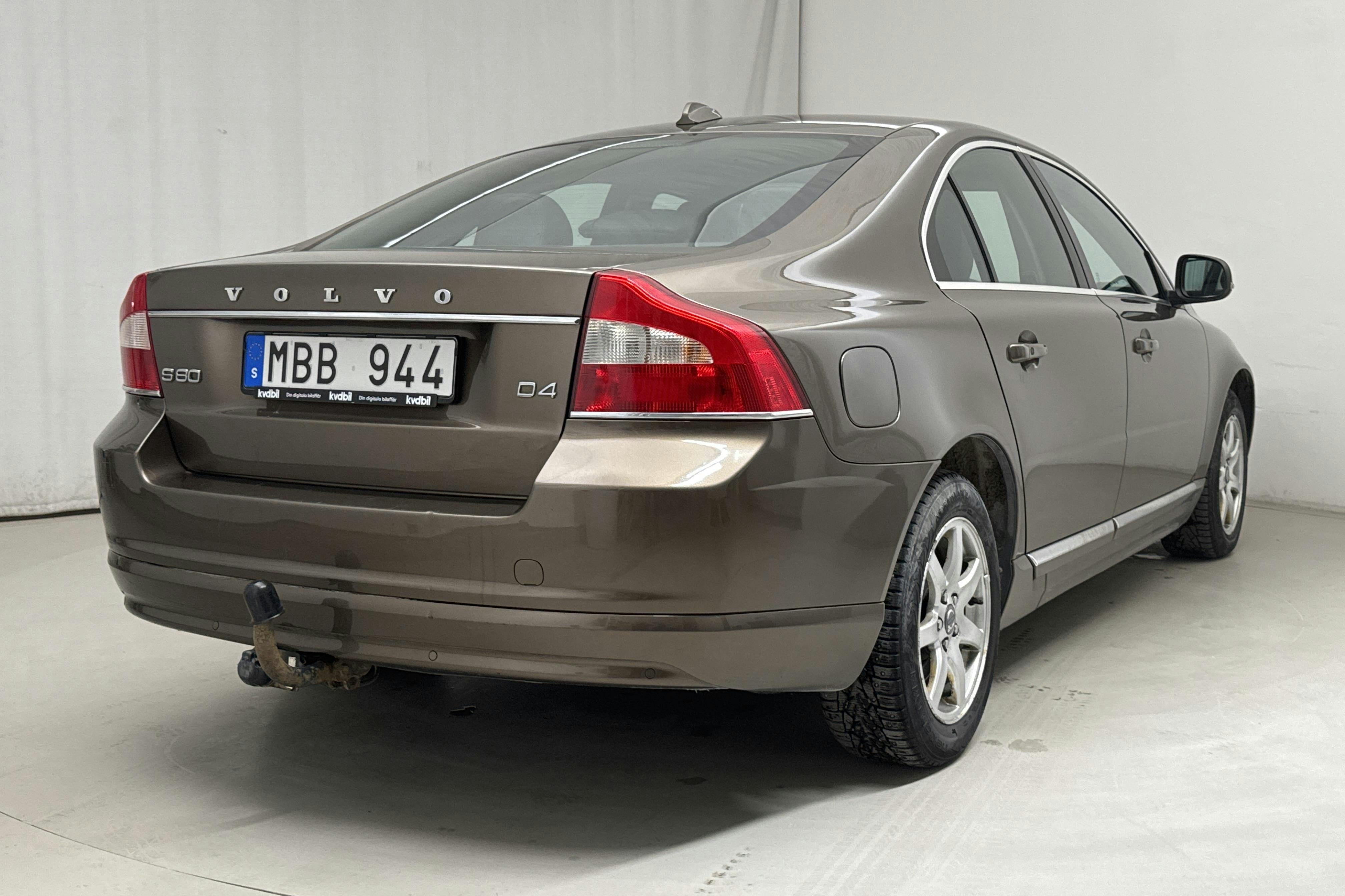 Volvo S80 D4 (163hk) - 249 690 km - Automatyczna - brązowy - 2013