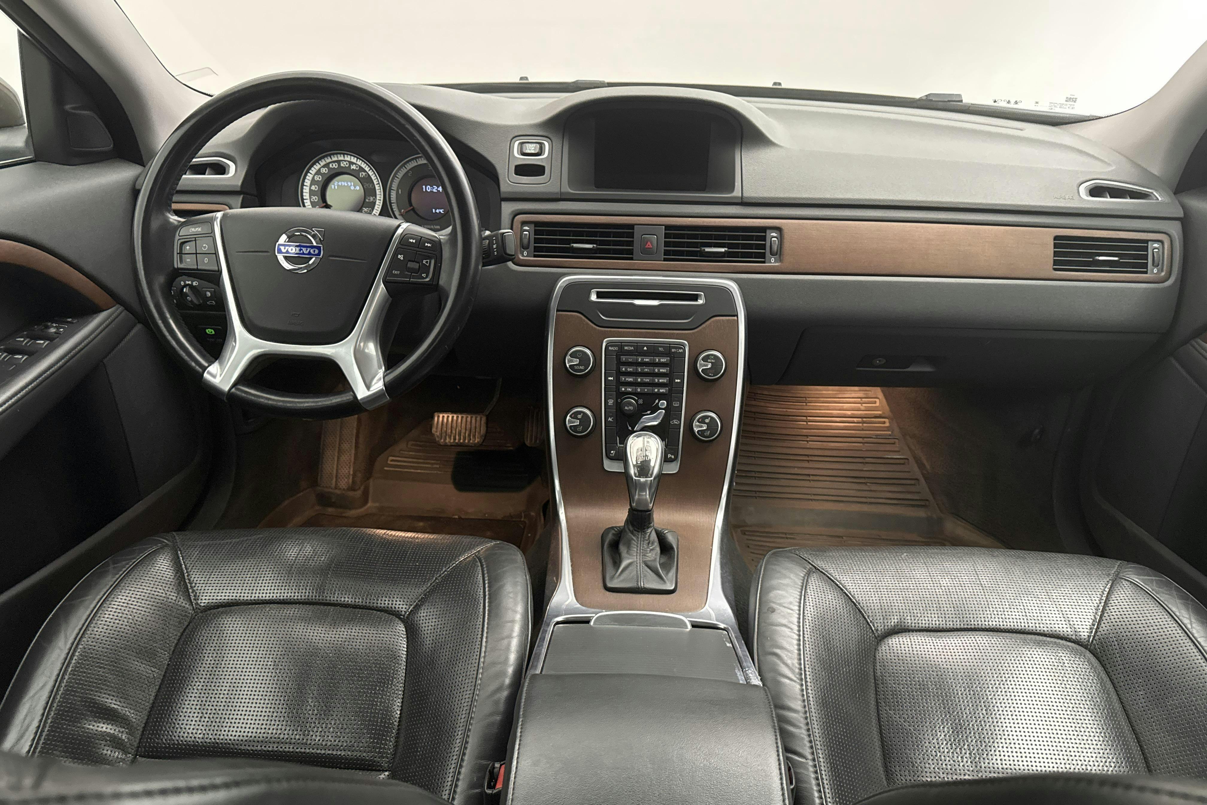 Volvo S80 D4 (163hk) - 249 690 km - Automatyczna - brązowy - 2013