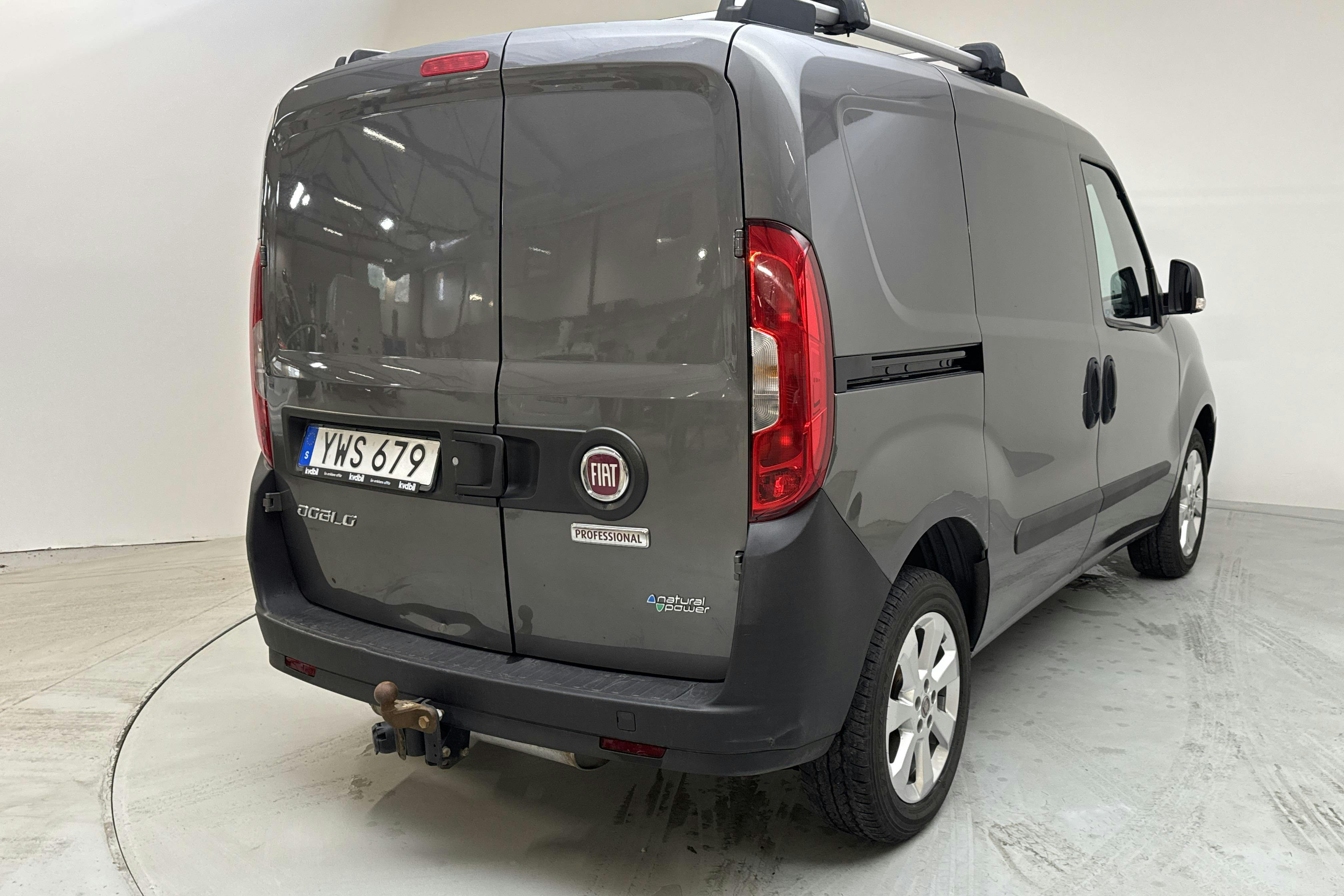 Fiat Doblo Cargo 1.4T CNG (120hk) - 9 152 mil - Manuell - grå - 2019