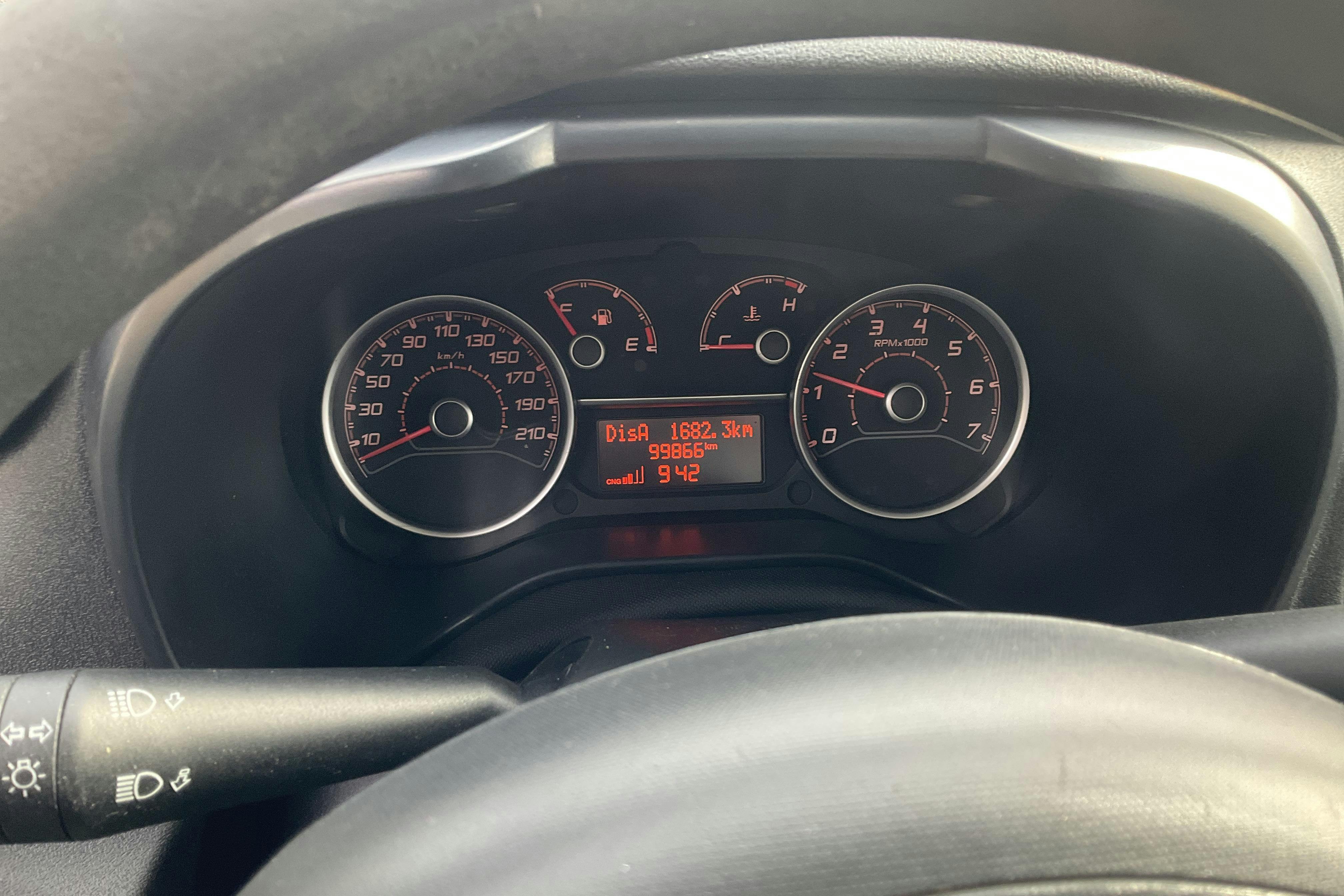 Fiat Doblo Cargo 1.4T CNG (120hk) - 99 870 km - Manual - gray - 2019