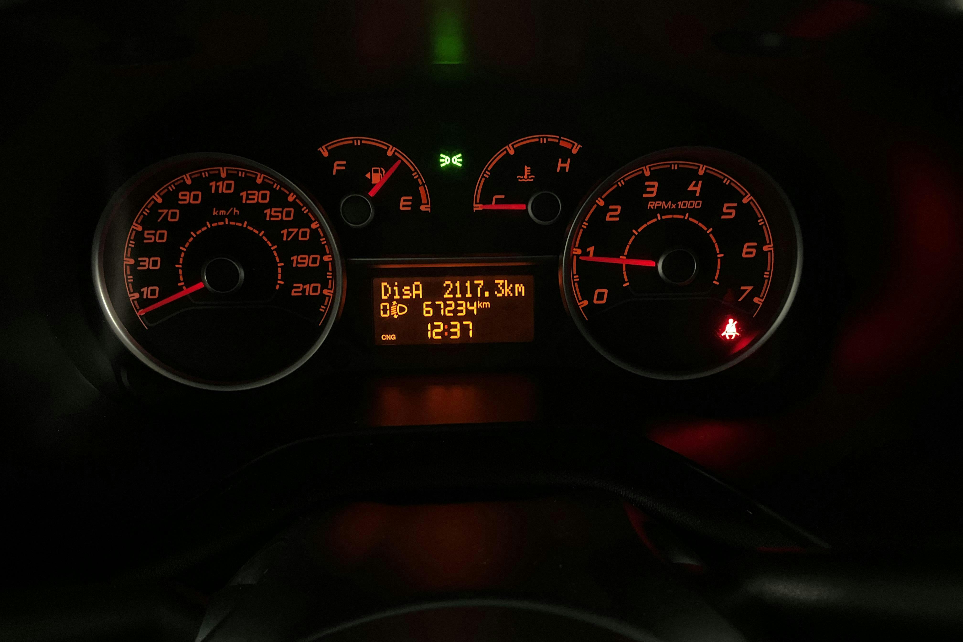 Fiat Doblo Cargo 1.4T CNG (120hk) - 67 230 km - Manual - gray - 2019