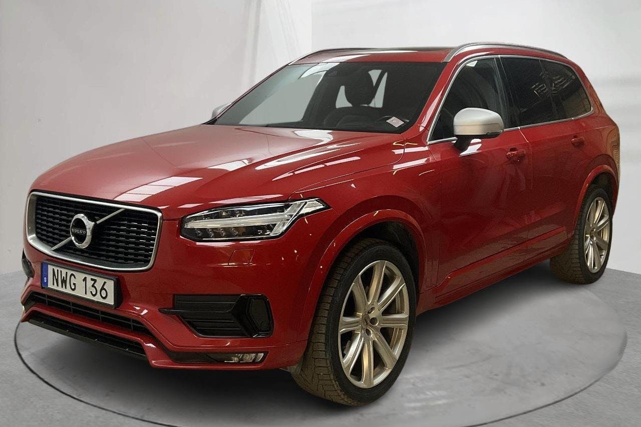 Volvo XC90 D5 AWD (225hk) - 190 920 km - Automatic - red - 2016
