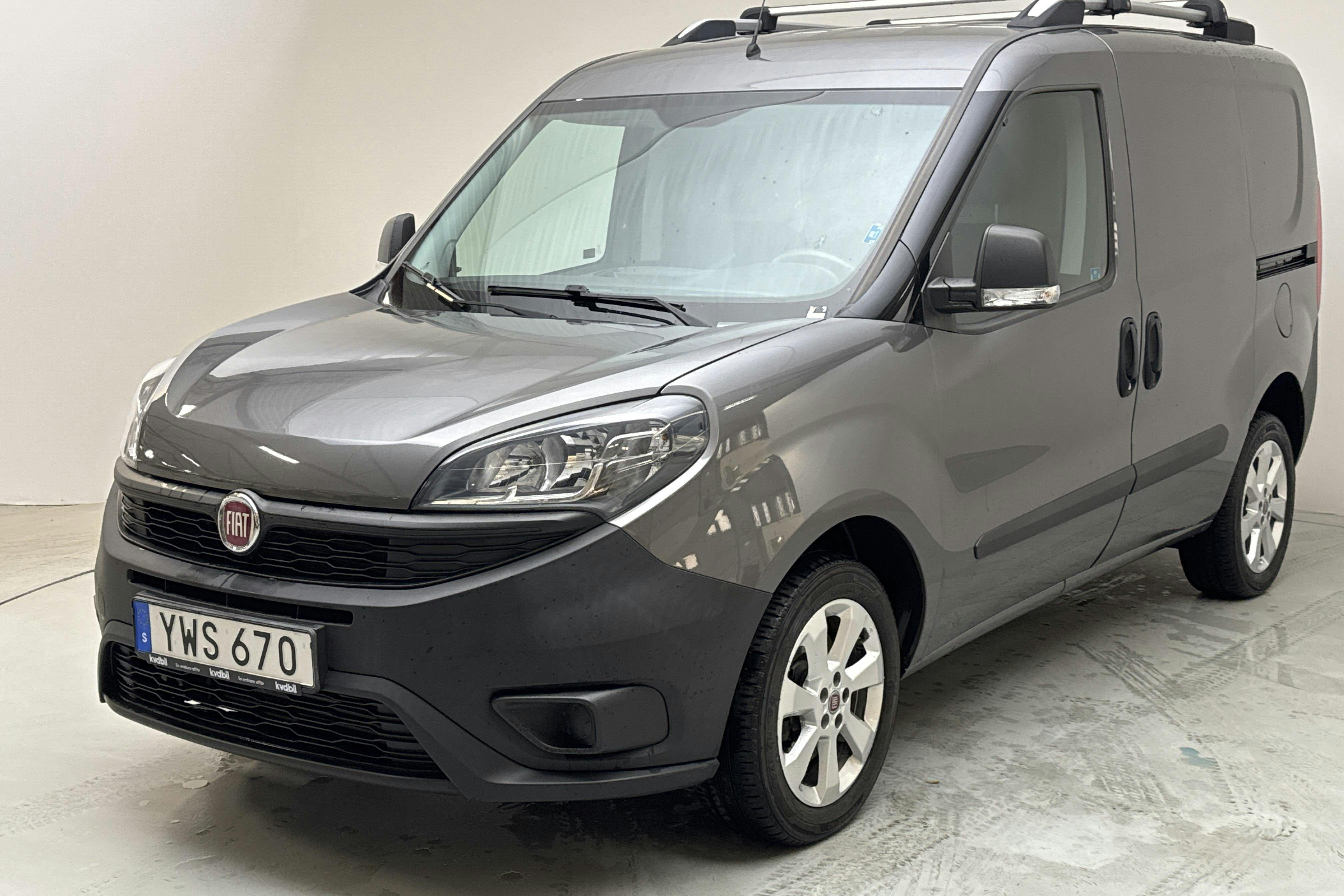 Fiat Doblo Cargo 1.4T CNG (120hk) - 10 180 mil - Manuell - grå - 2019