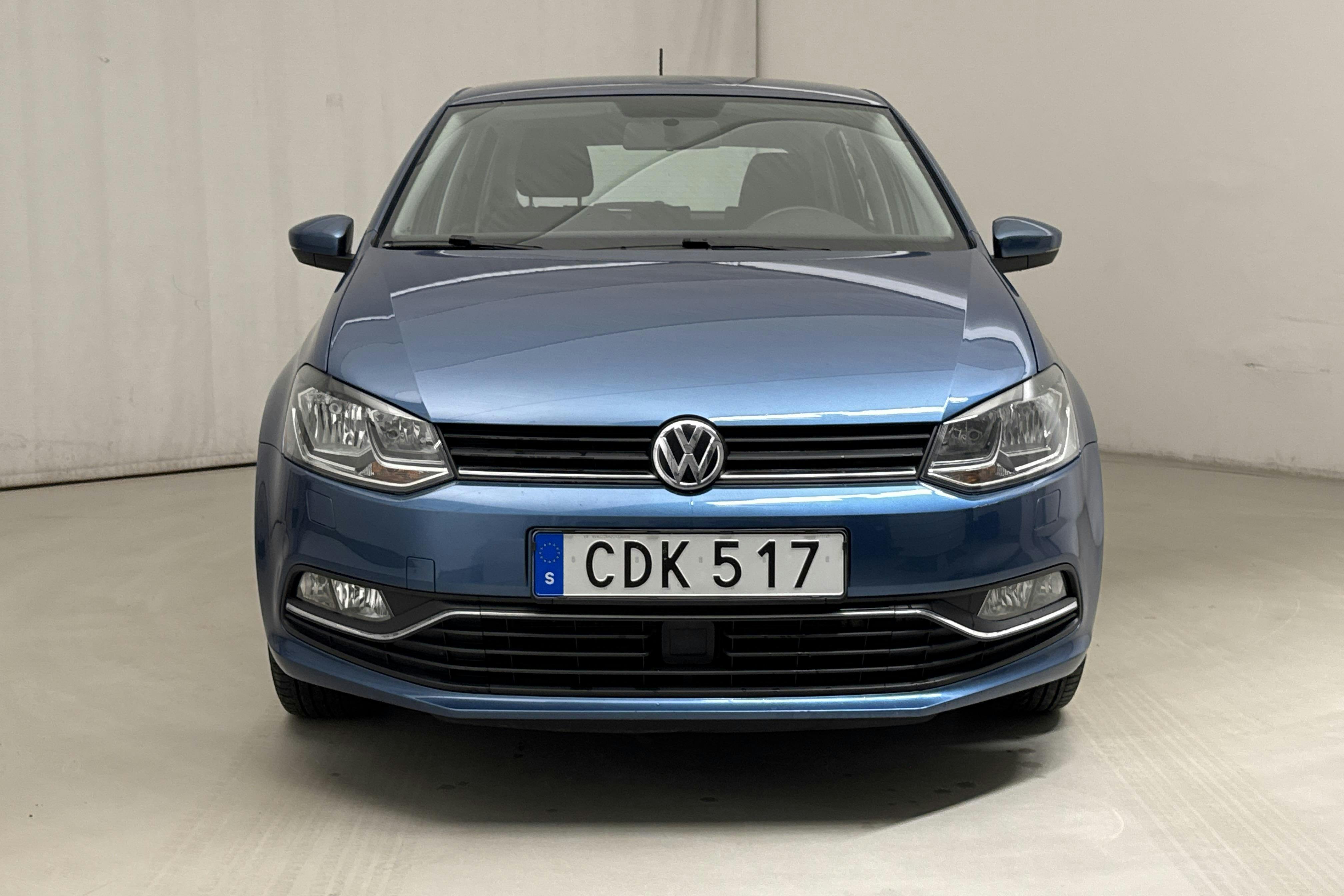 VW Polo 1.2 TSI 5dr (90hk) - 46 030 km - Automatic - blue - 2016