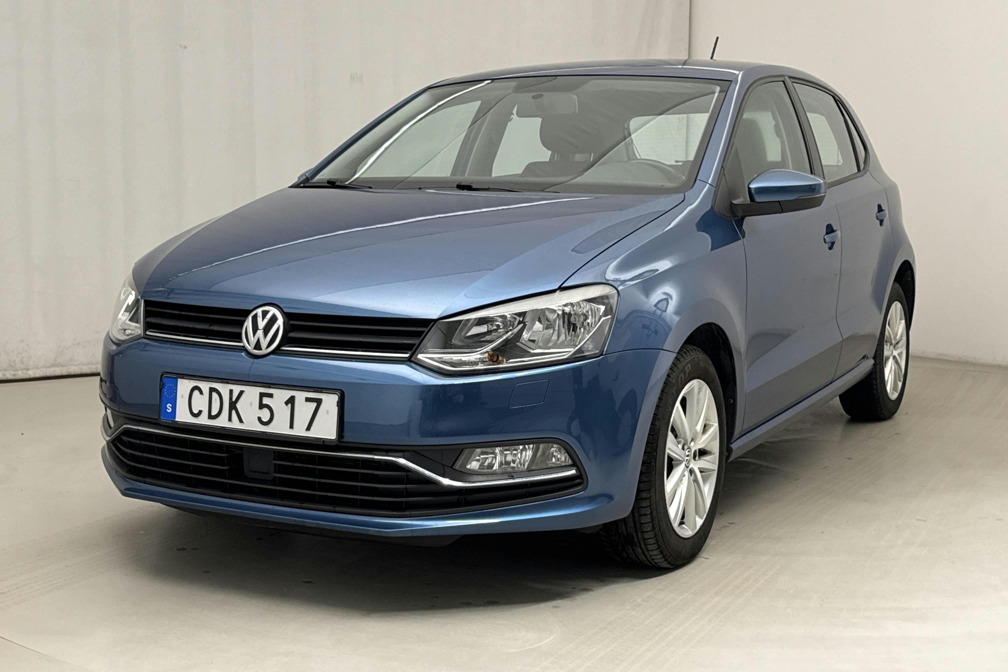 VW Polo 1.2 TSI 5dr (90hk) - 46 030 km - Automatic - blue - 2016