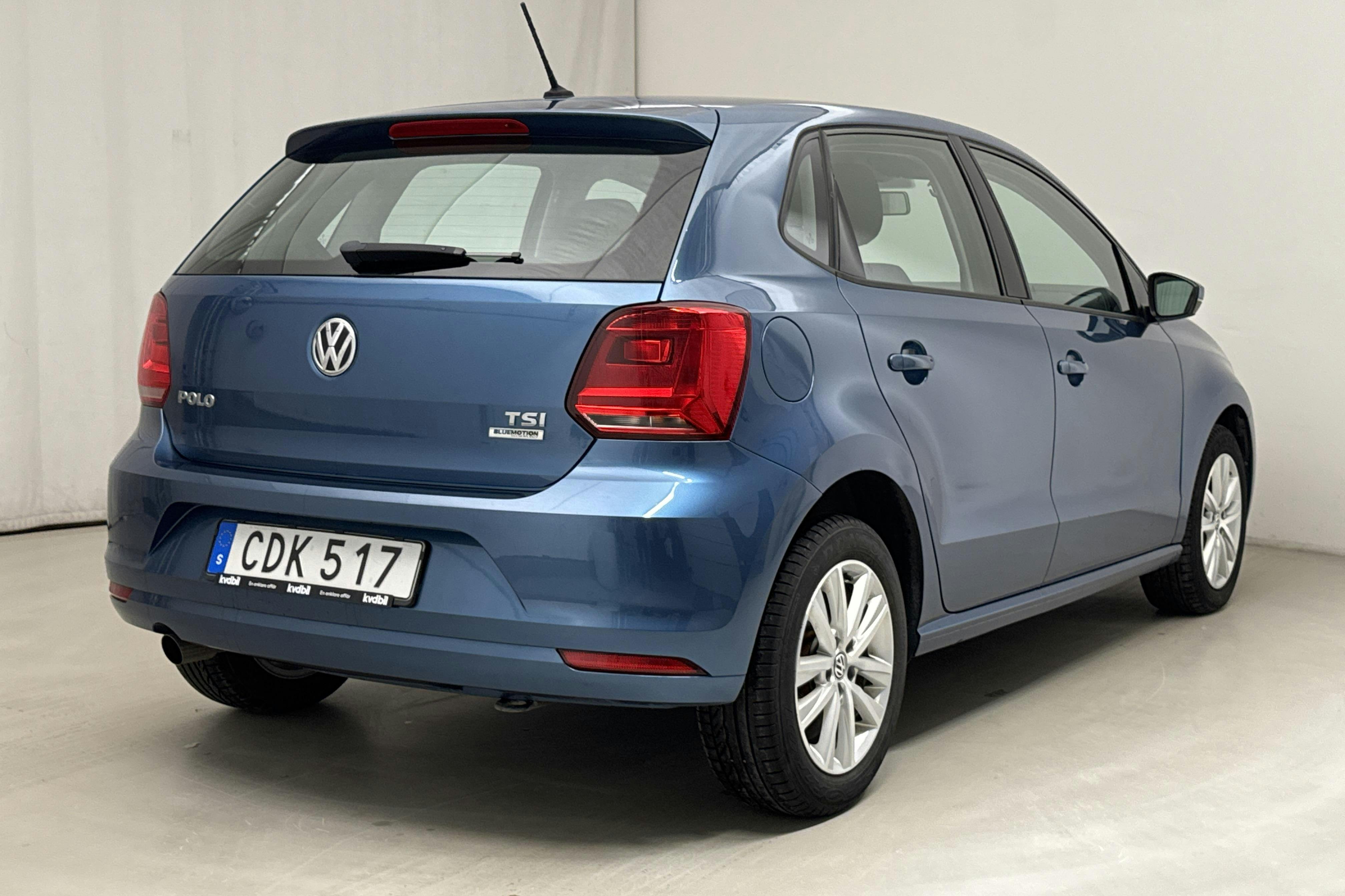 VW Polo 1.2 TSI 5dr (90hk) - 46 030 km - Automatic - blue - 2016
