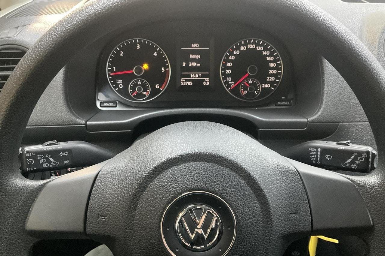 VW Caddy 2.0 TDI Skåp 4-motion (110hk) - 52 690 km - Manuaalinen - valkoinen - 2014