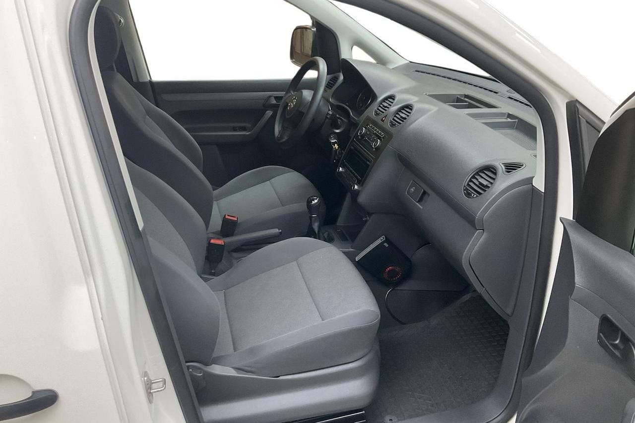 VW Caddy 2.0 TDI Skåp 4-motion (110hk) - 52 690 km - Manuaalinen - valkoinen - 2014