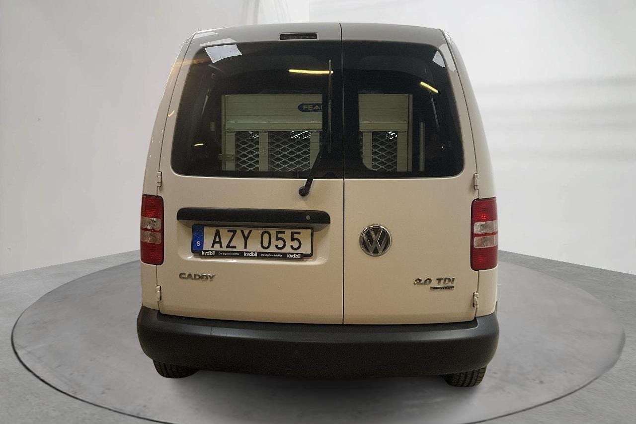 VW Caddy 2.0 TDI Skåp 4-motion (110hk) - 52 690 km - Manuaalinen - valkoinen - 2014