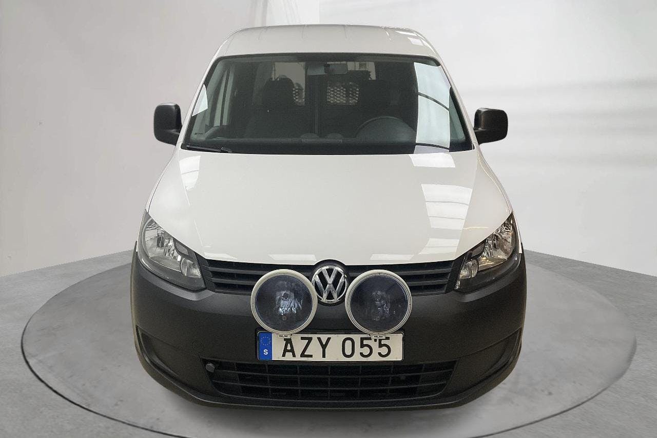 VW Caddy 2.0 TDI Skåp 4-motion (110hk) - 52 690 km - Manuaalinen - valkoinen - 2014