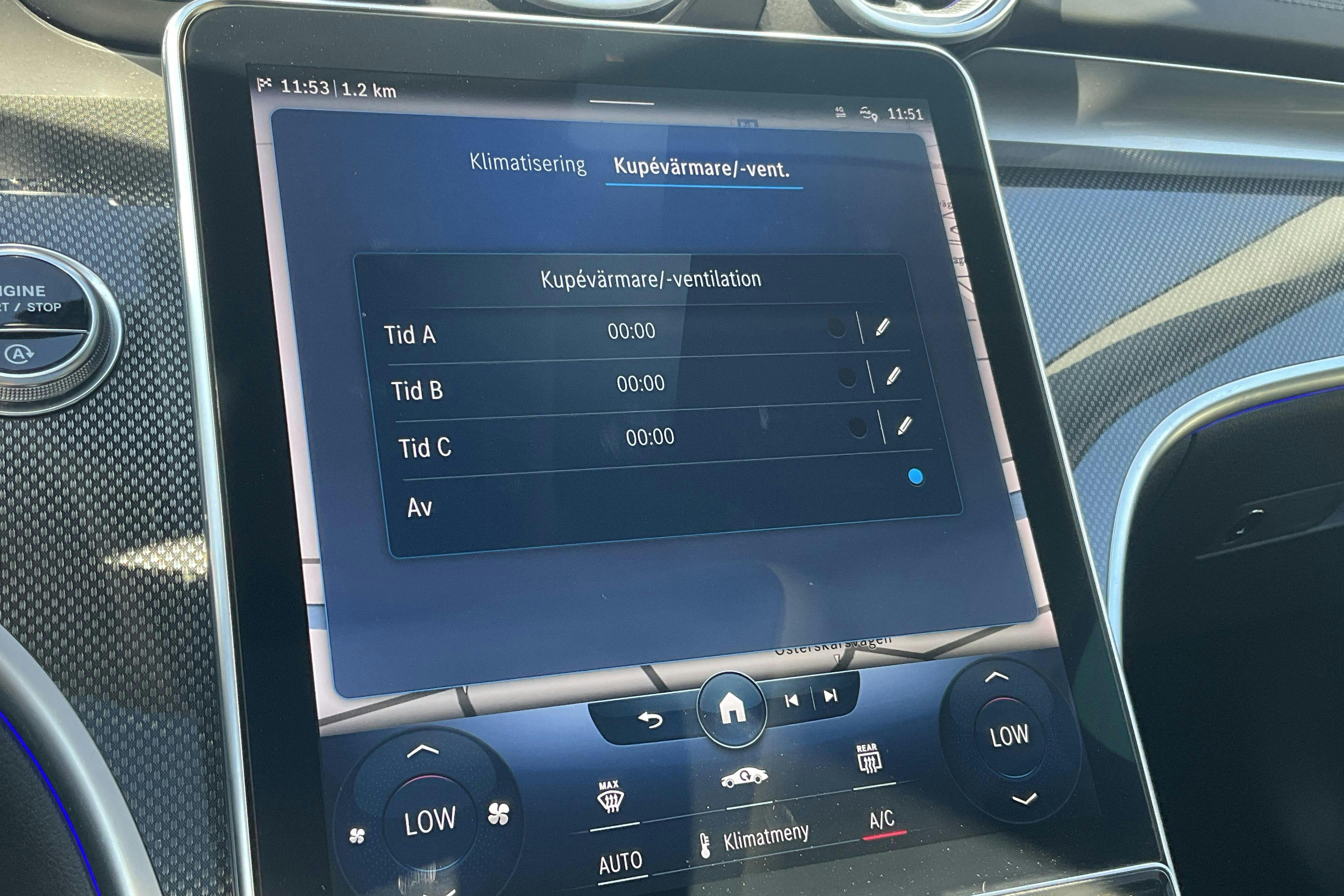 Mercedes C 300 Sedan W206 (258hk) - 51 210 km - Automatic - gray - 2021