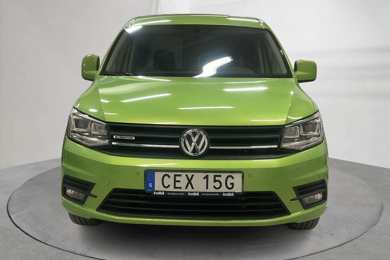 VW Caddy 1.4 TGI Maxi Skåp (110hk) - 13 363 mil - Manuell - grön - 2019