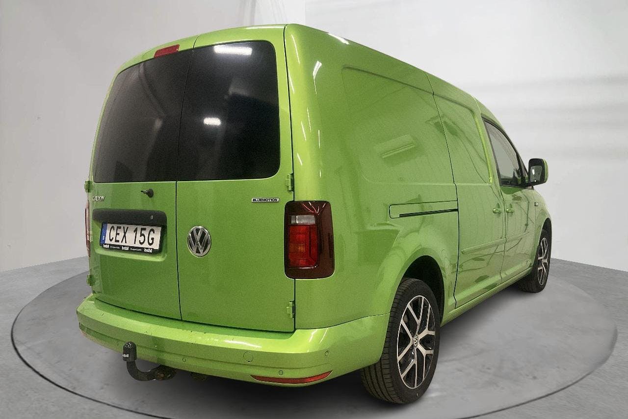 VW Caddy 1.4 TGI Maxi Skåp (110hk) - 13 363 mil - Manuell - grön - 2019