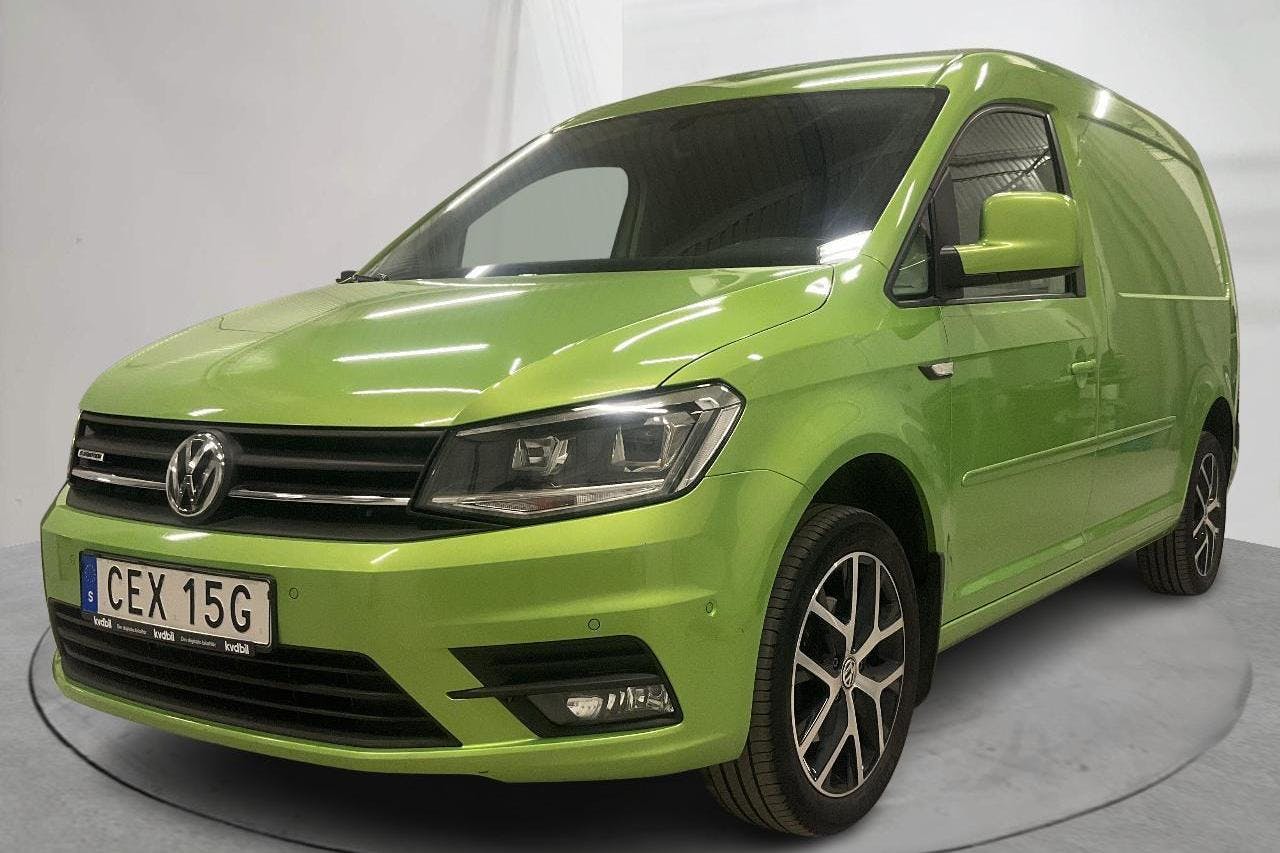 VW Caddy 1.4 TGI Maxi Skåp (110hk) - 13 363 mil - Manuell - grön - 2019