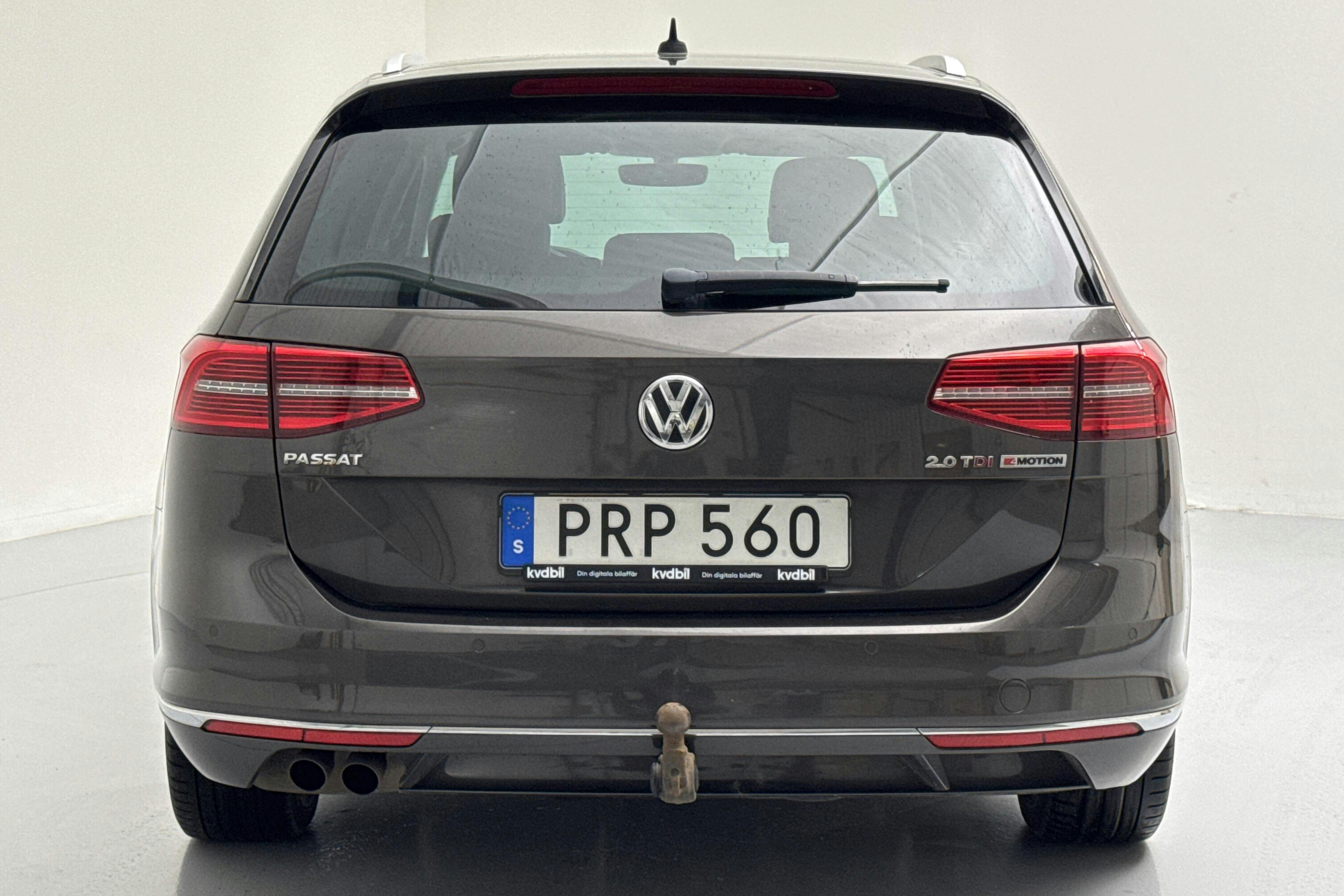 VW Passat 2.0 TDI Sportscombi 4MOTION (190hk) - 190 660 km - Automatic - Dark Brown - 2016