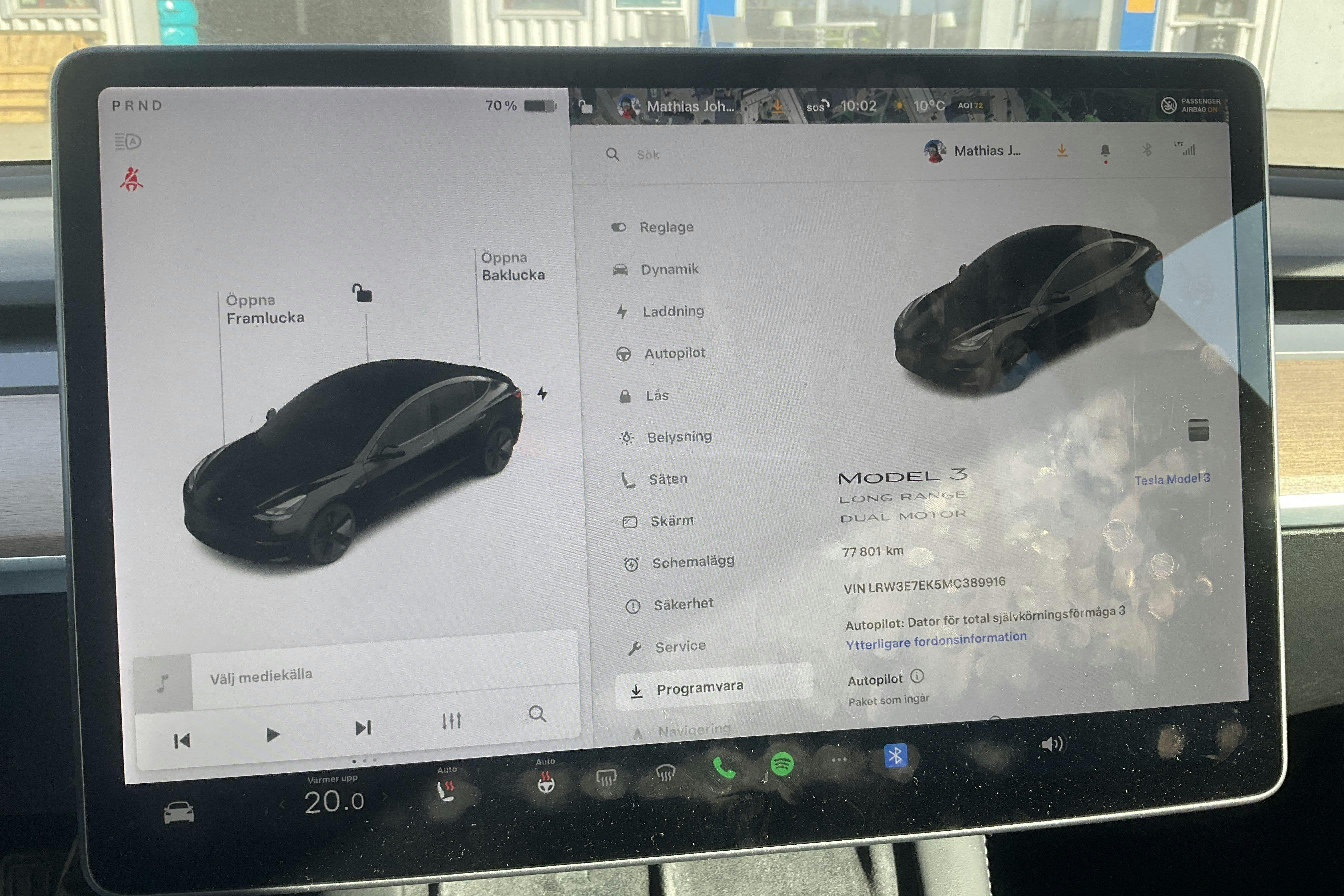 Tesla Model 3 Long Range Dual Motor AWD - 77 810 km - Automaatne - must - 2021