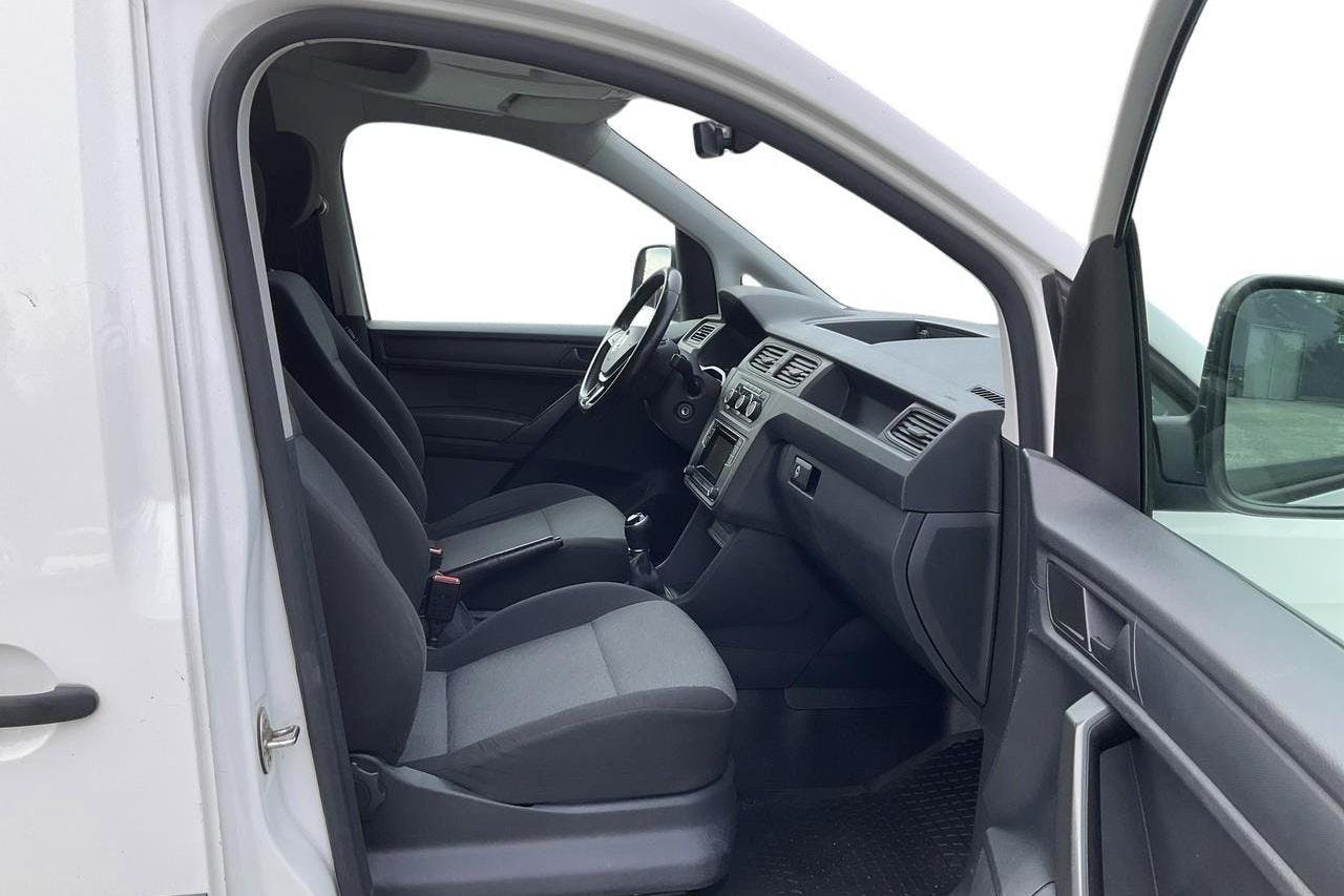 VW Caddy 2.0 TDI Maxi Skåp (102hk) - 107 920 km - Manuaalinen - valkoinen - 2016