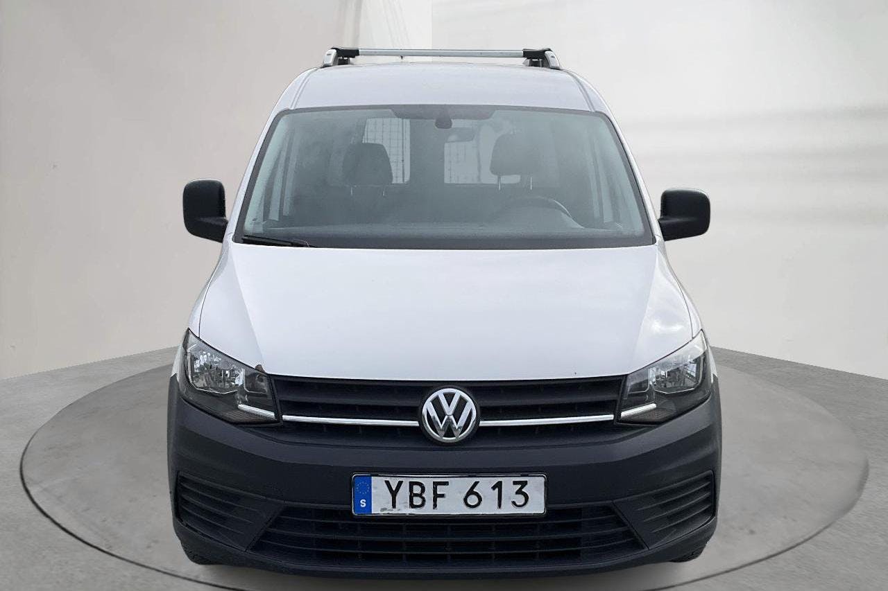 VW Caddy 2.0 TDI Maxi Skåp (102hk) - 107 920 km - Manuaalinen - valkoinen - 2016