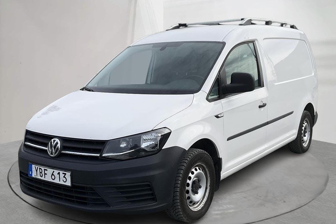 VW Caddy 2.0 TDI Maxi Skåp (102hk) - 107 920 km - Manuaalinen - valkoinen - 2016