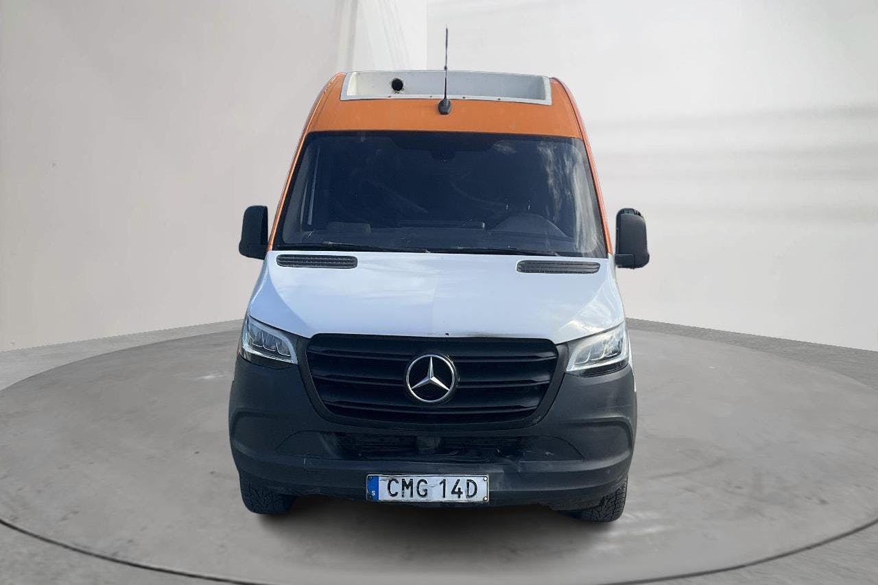 Mercedes Sprinter 316 CDI Skåp RWD (163hk) - 15 365 mil - Automat - vit - 2020