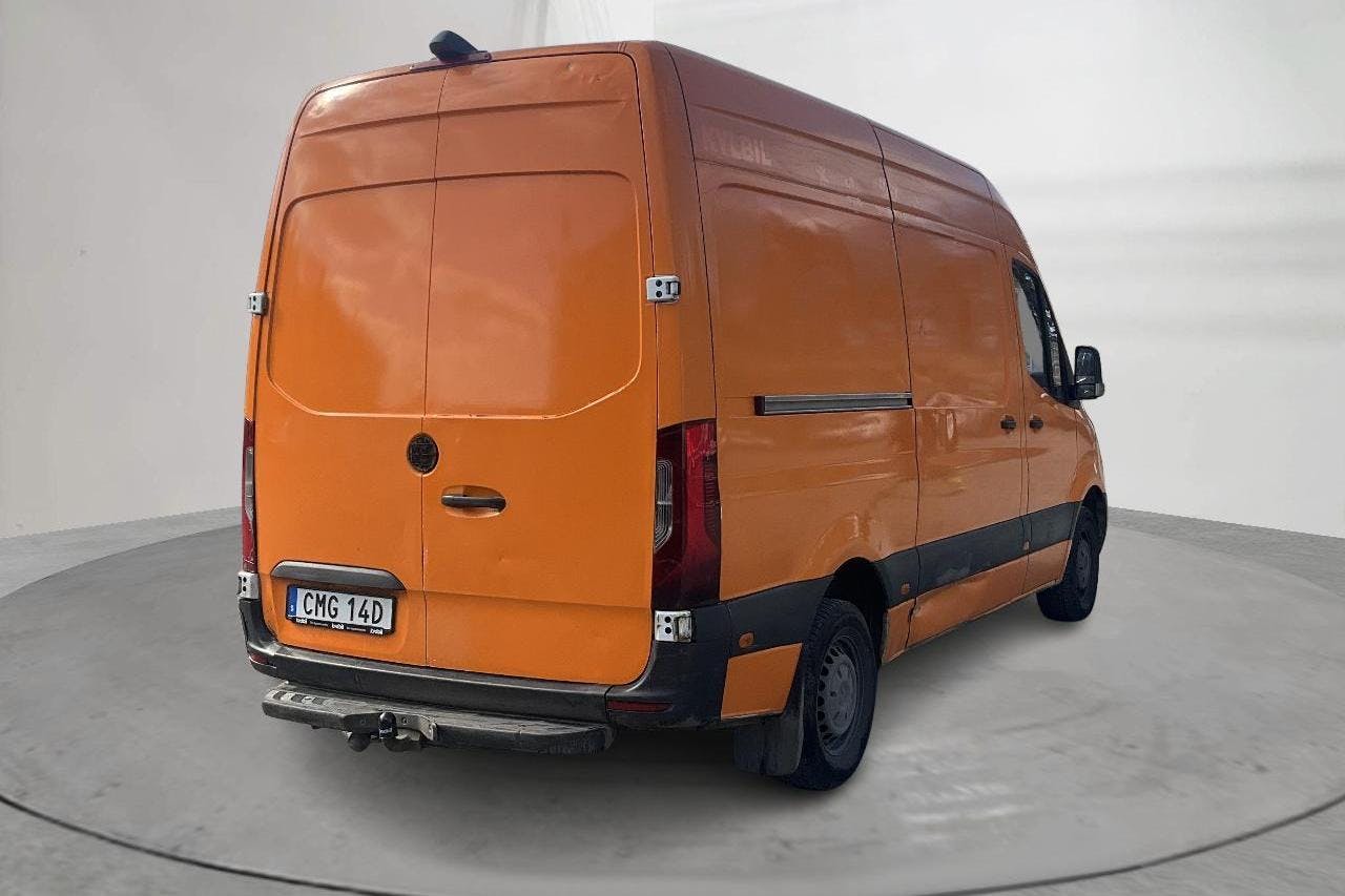 Mercedes Sprinter 316 CDI Skåp RWD (163hk) - 15 365 mil - Automat - vit - 2020