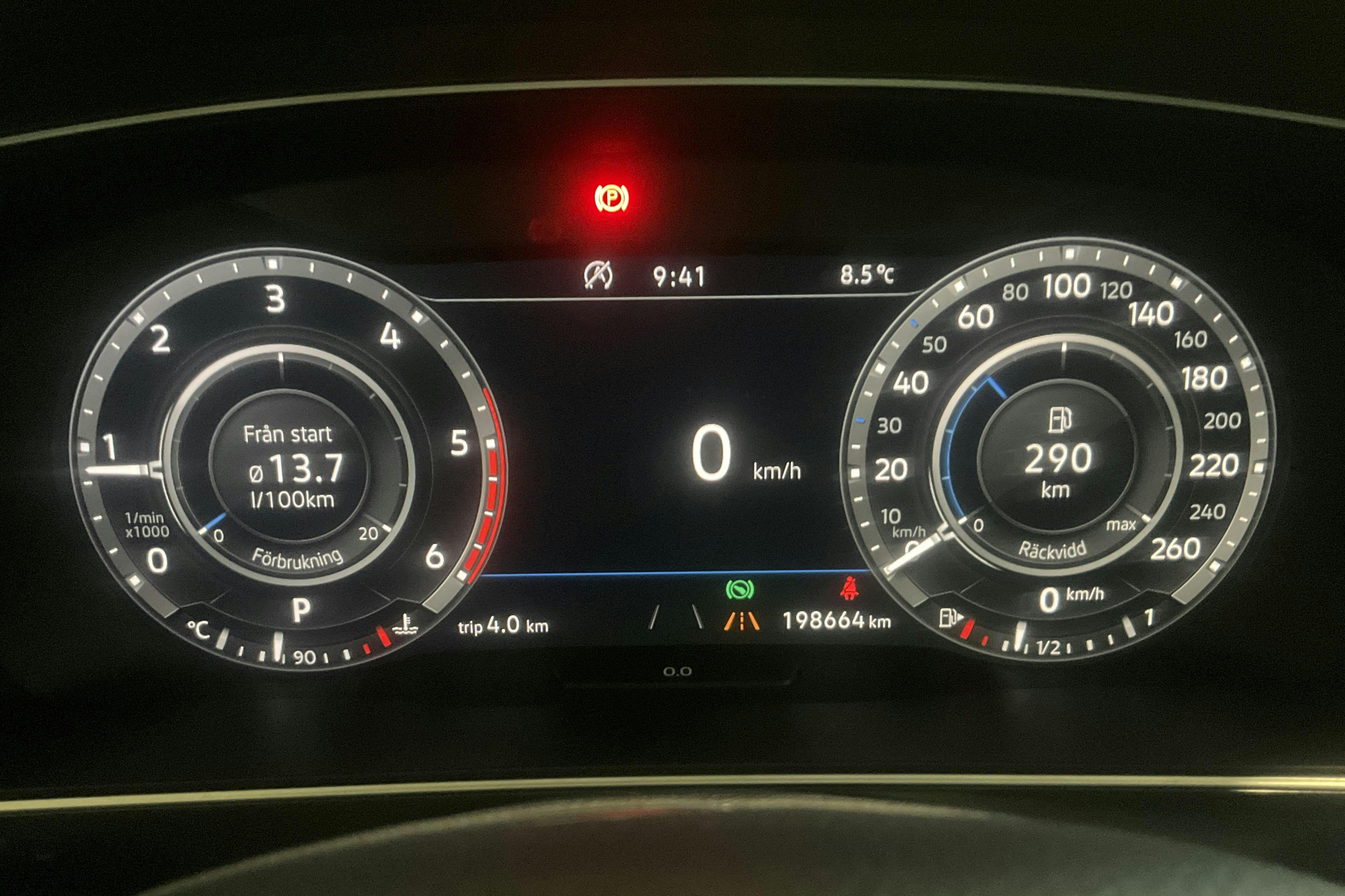 VW Tiguan 2.0 TDI 4MOTION (190hk) - 198 660 km - Automatic - black - 2018