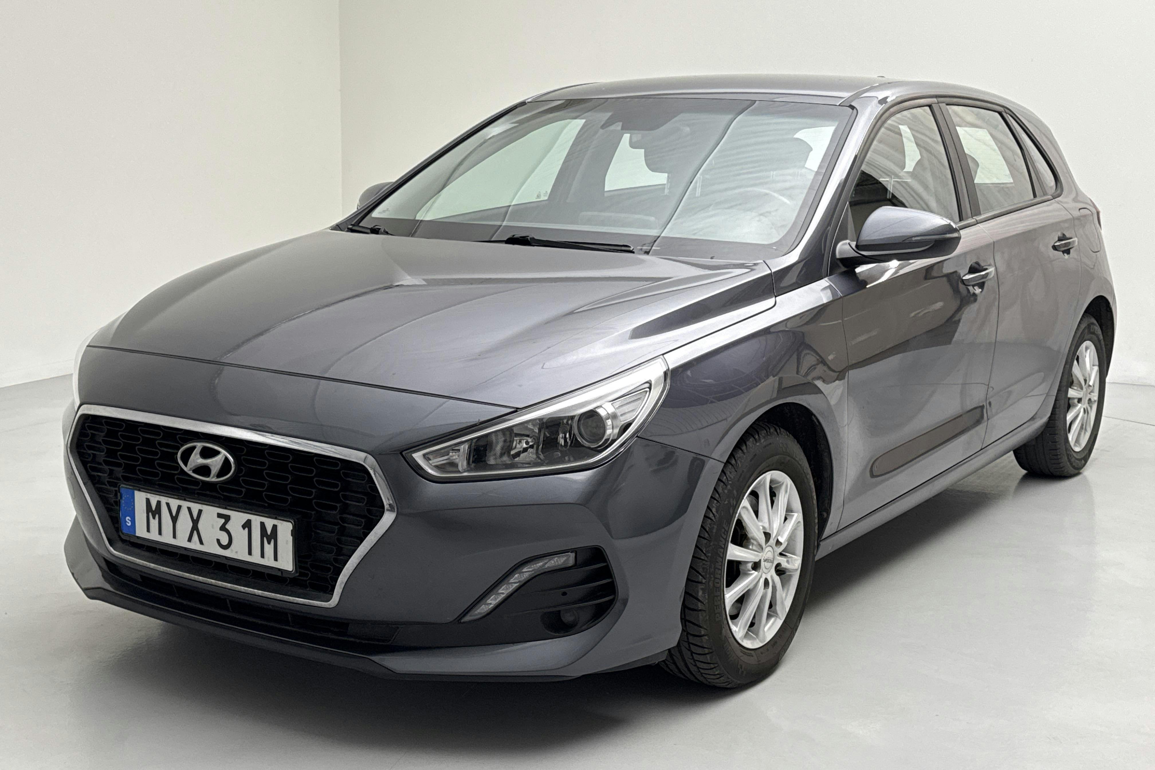 Hyundai i30 1.0 T-GDi 5dr (120hk) - 81 910 km - Manual - Dark Grey - 2020