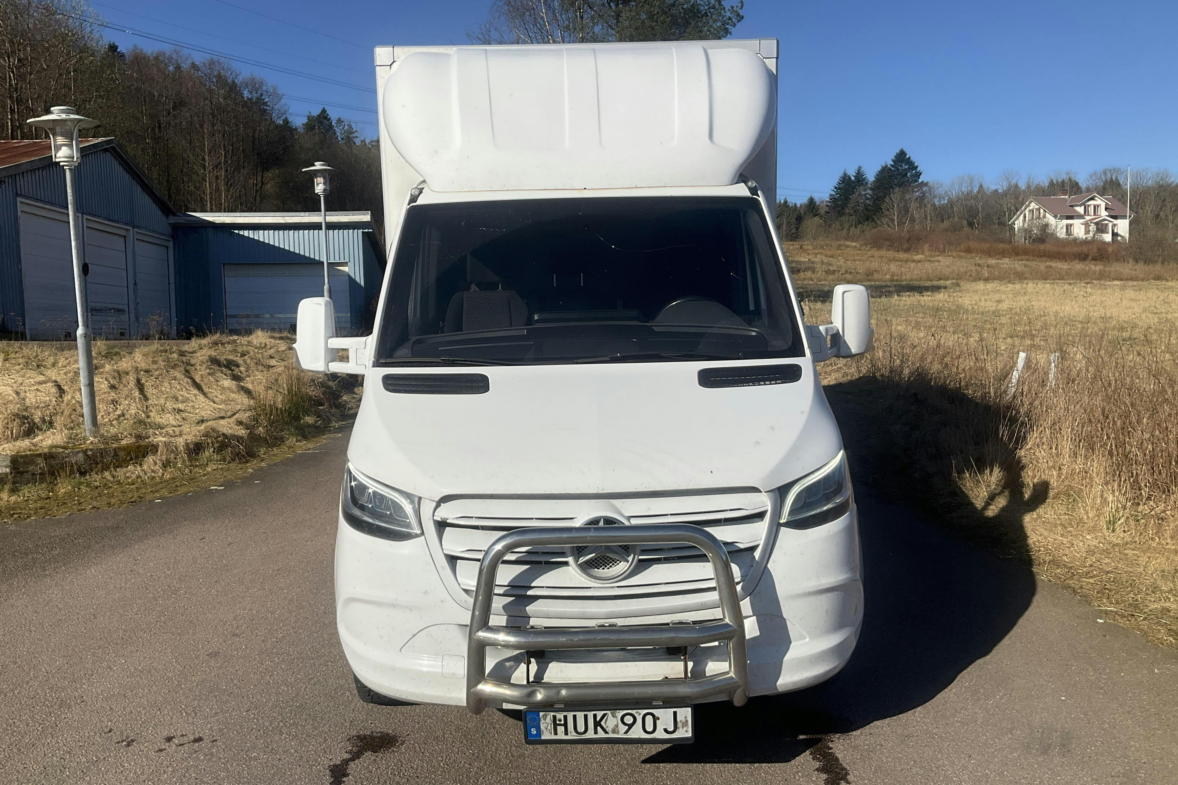 Mercedes Sprinter 319 CDI Volymskåp RWD (190hk) - 192 420 km - Automaatne - valge - 2019