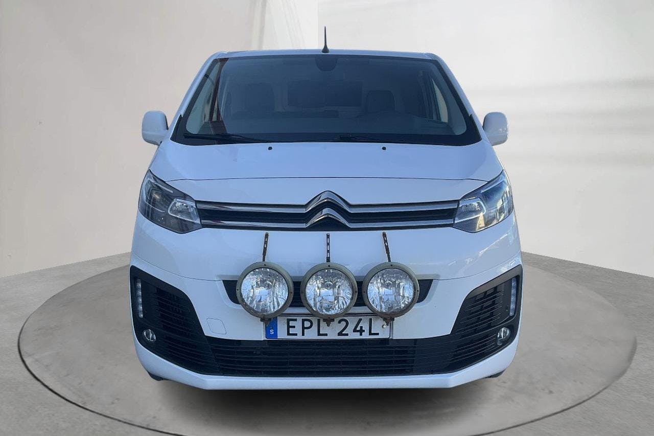 Citroën Jumpy III 2.0 BlueHDI Skåp (120hk) - 82 400 km - Manuaalinen - valkoinen - 2019