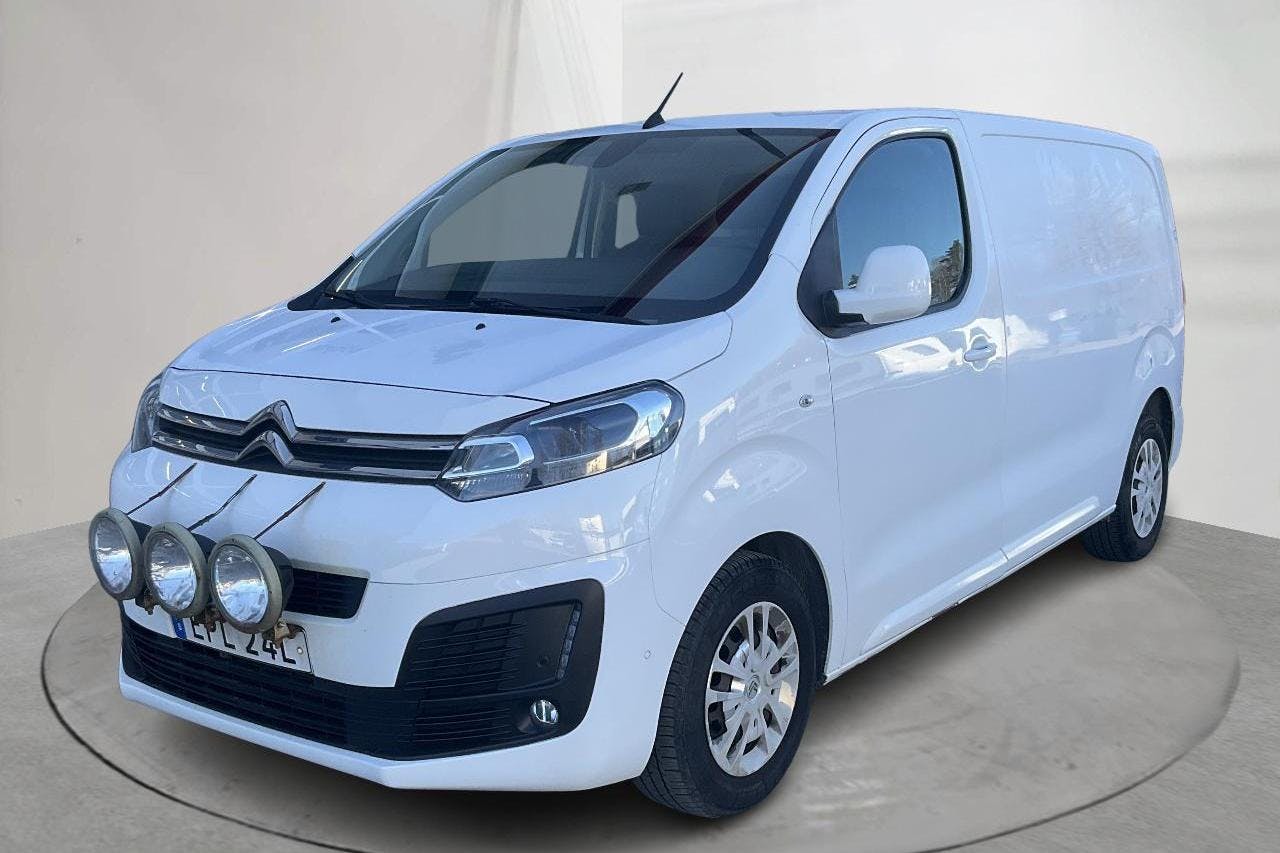 Citroën Jumpy III 2.0 BlueHDI Skåp (120hk) - 82 400 km - Manuaalinen - valkoinen - 2019