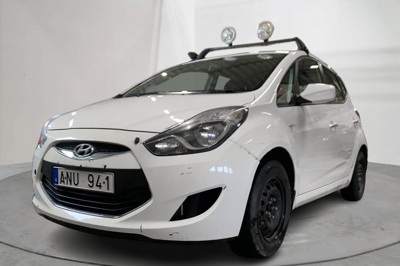 Hyundai ix20 1.6 (125hk) - 162 380 km - Automatyczna - biały - 2014