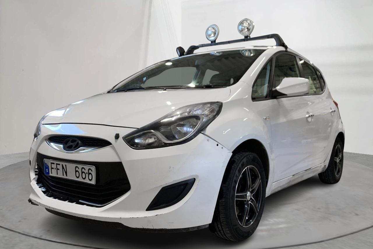 Hyundai ix20 1.6 (125hk) - 230 520 km - Automaatne - valge - 2014