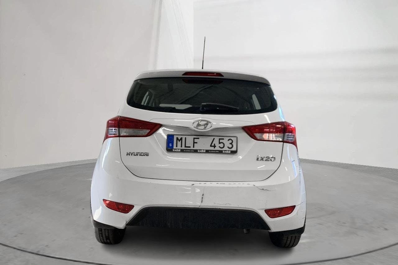 Hyundai ix20 1.6 (125hk) - 245 790 km - Automaatne - valge - 2014