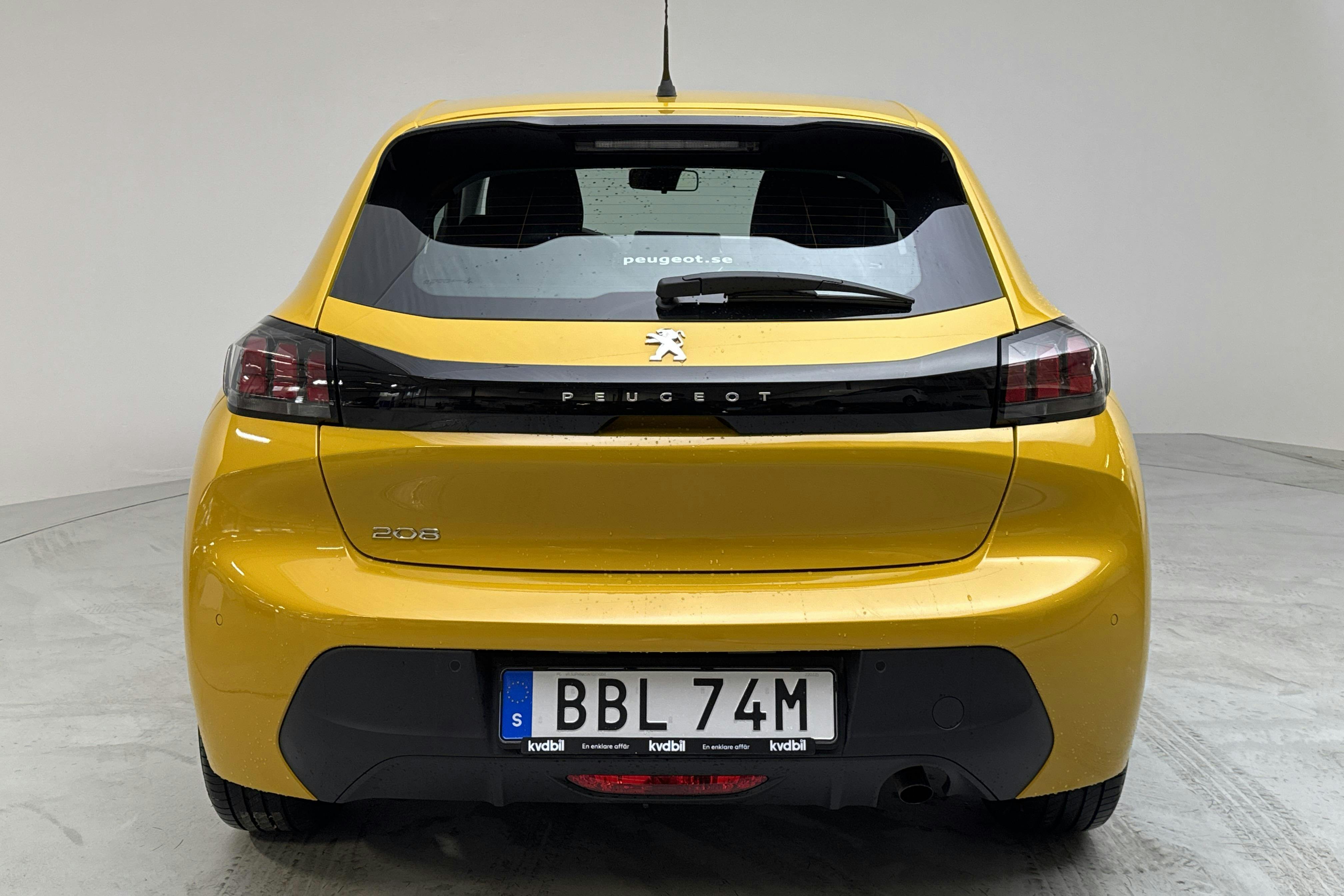 Peugeot 208 1.2 PureTech 5dr (100hk) - 30 100 km - Automatic - yellow - 2022