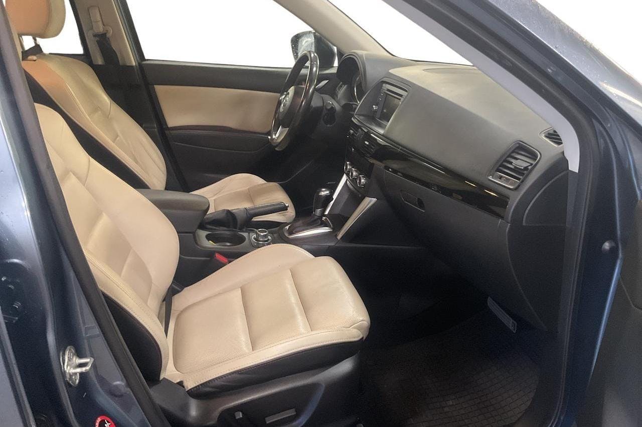 Mazda CX-5 2.2 DE AWD (175hk) - 140 150 km - Automaattinen - sininen - 2015