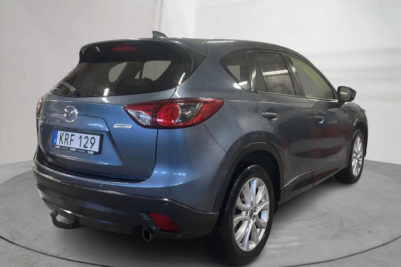 Mazda CX-5 2.2 DE AWD (175hk) - 140 150 km - Automaattinen - sininen - 2015