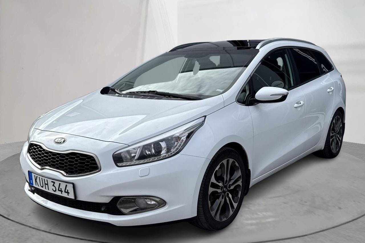 KIA Cee'd 1.6 CRDi SW (128hk) - 183 150 km - Manual - white - 2015