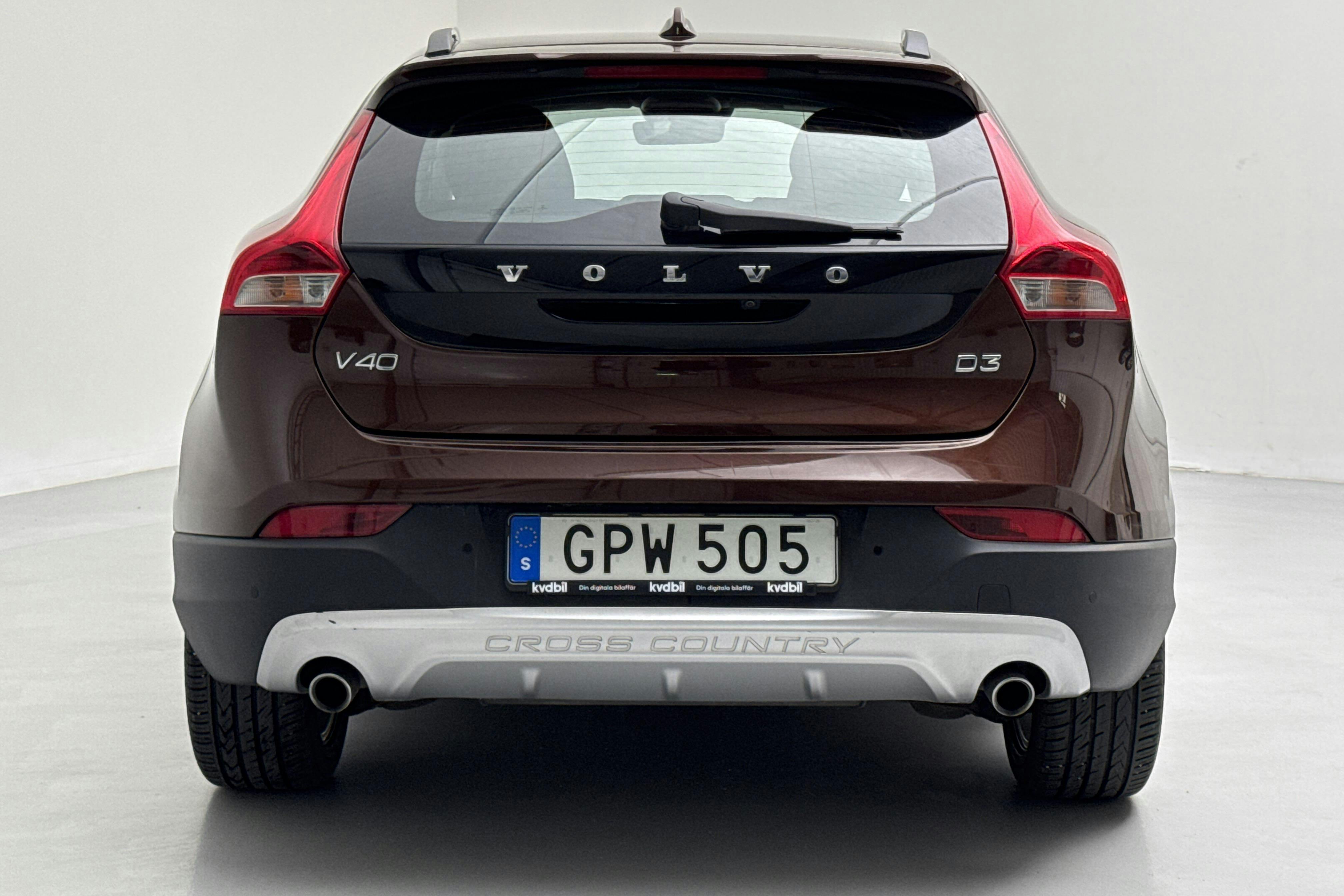 Volvo V40 Cross Country D3 (150hk) - 119 780 km - Automatic - brown - 2017