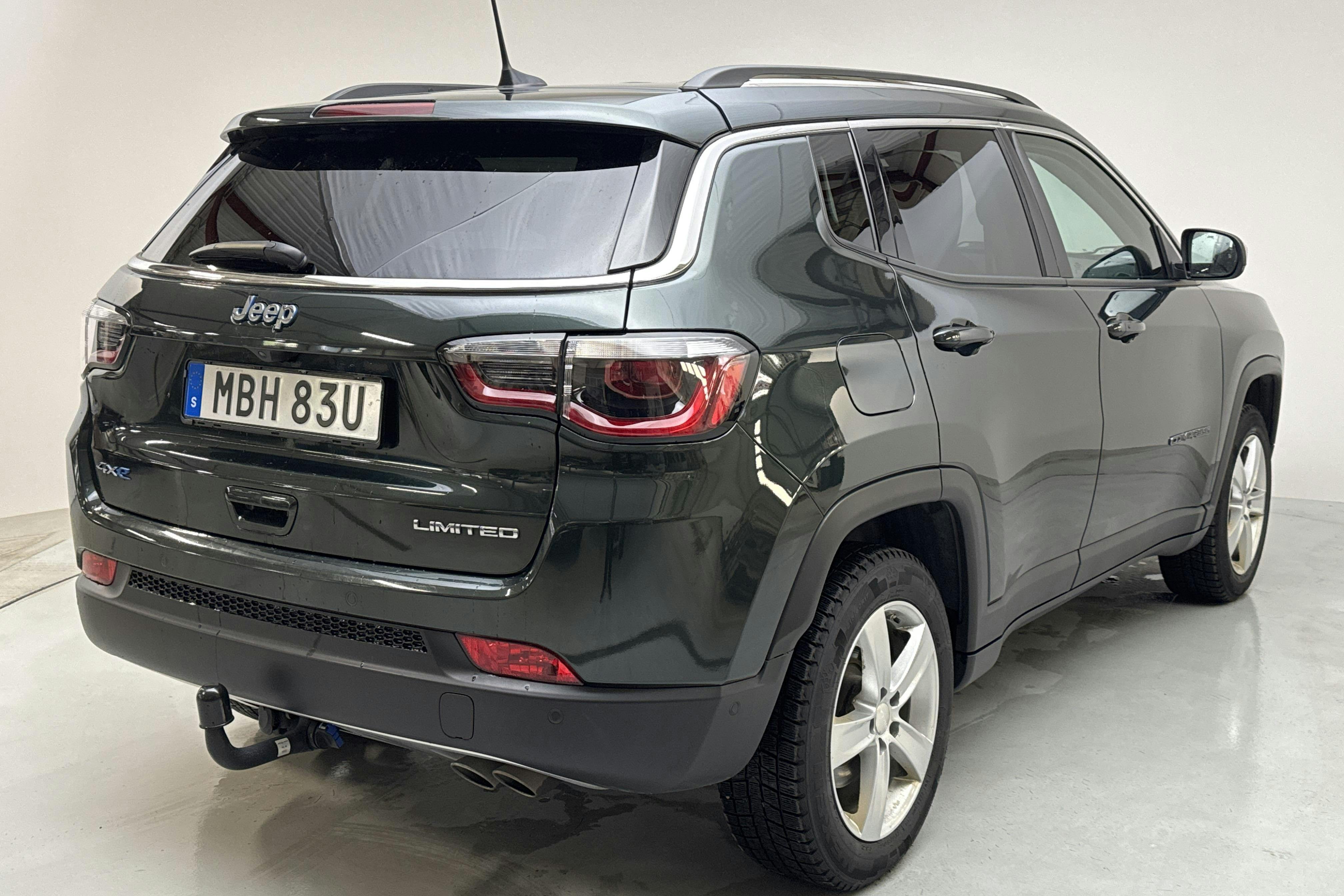 Jeep Compass 1.3 PHEV 4WD (190hk) - 67 130 km - Automatic - green - 2020