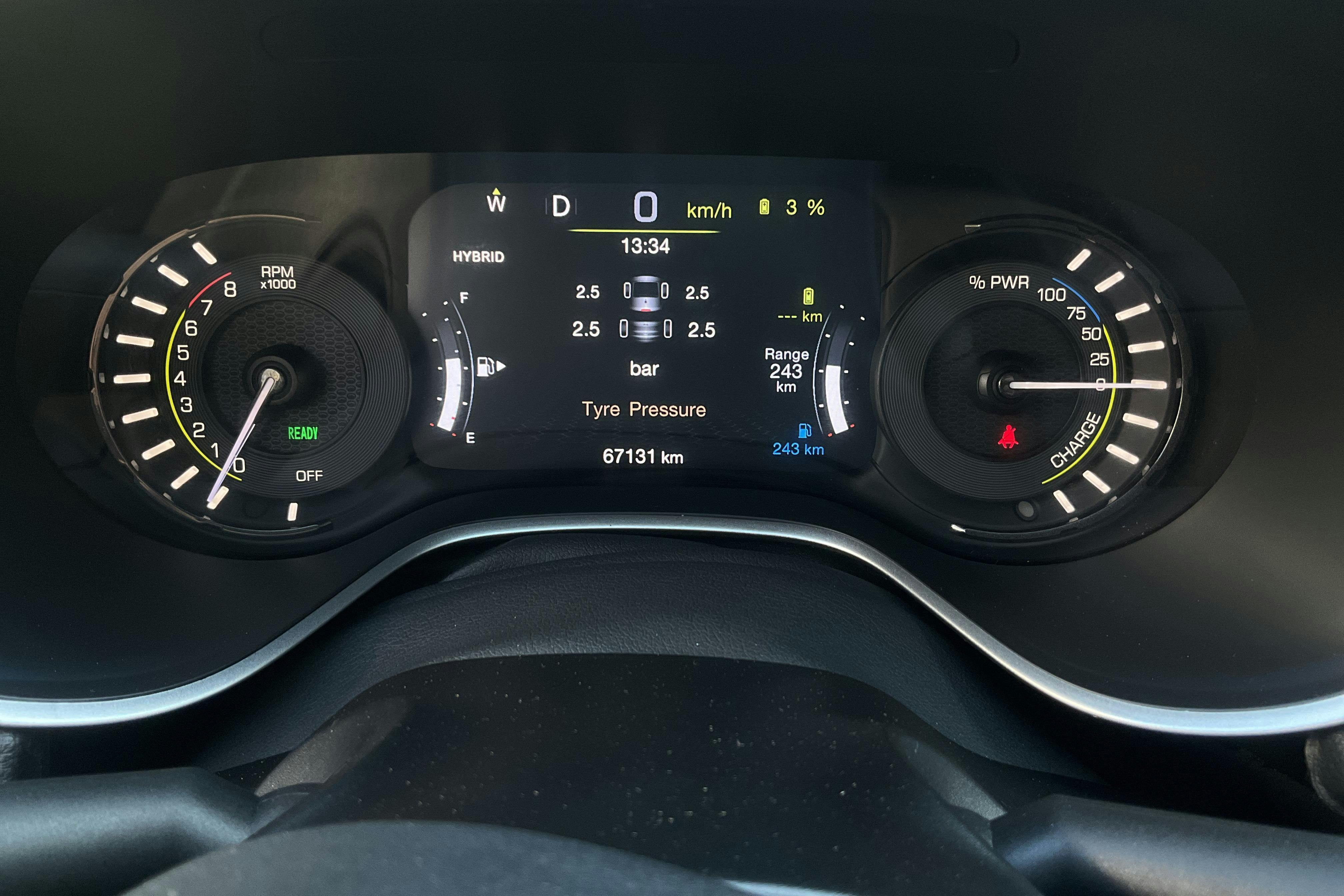 Jeep Compass 1.3 PHEV 4WD (190hk) - 67 130 km - Automatic - green - 2020