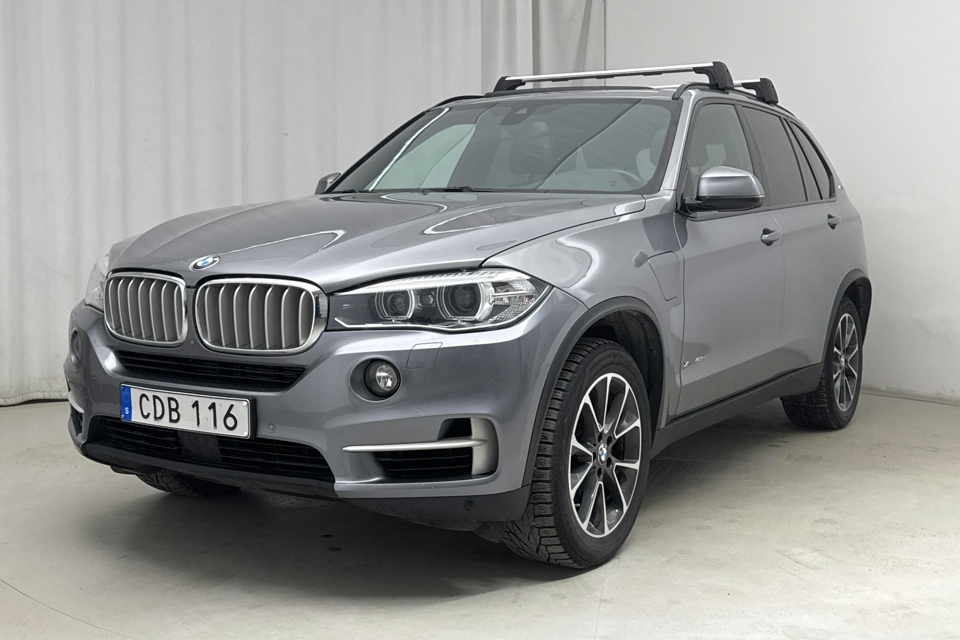 BMW X5 xDrive40e, F15 (313hk) - 89 450 km - Automatic - gray - 2017