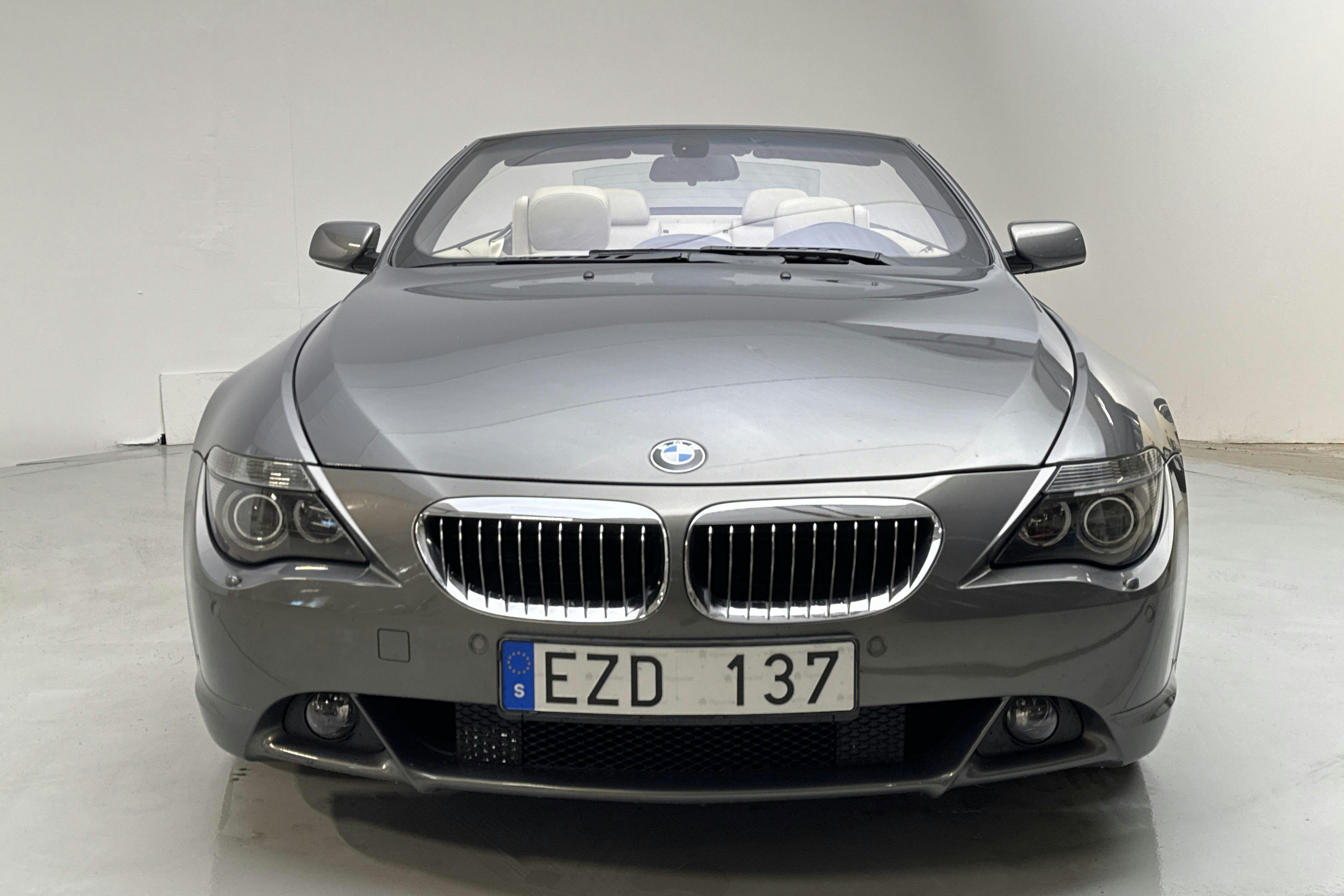 BMW 645i Cabriolet, E63 (333hk) - 7 493 mil - Automat - Dark Grey - 2004