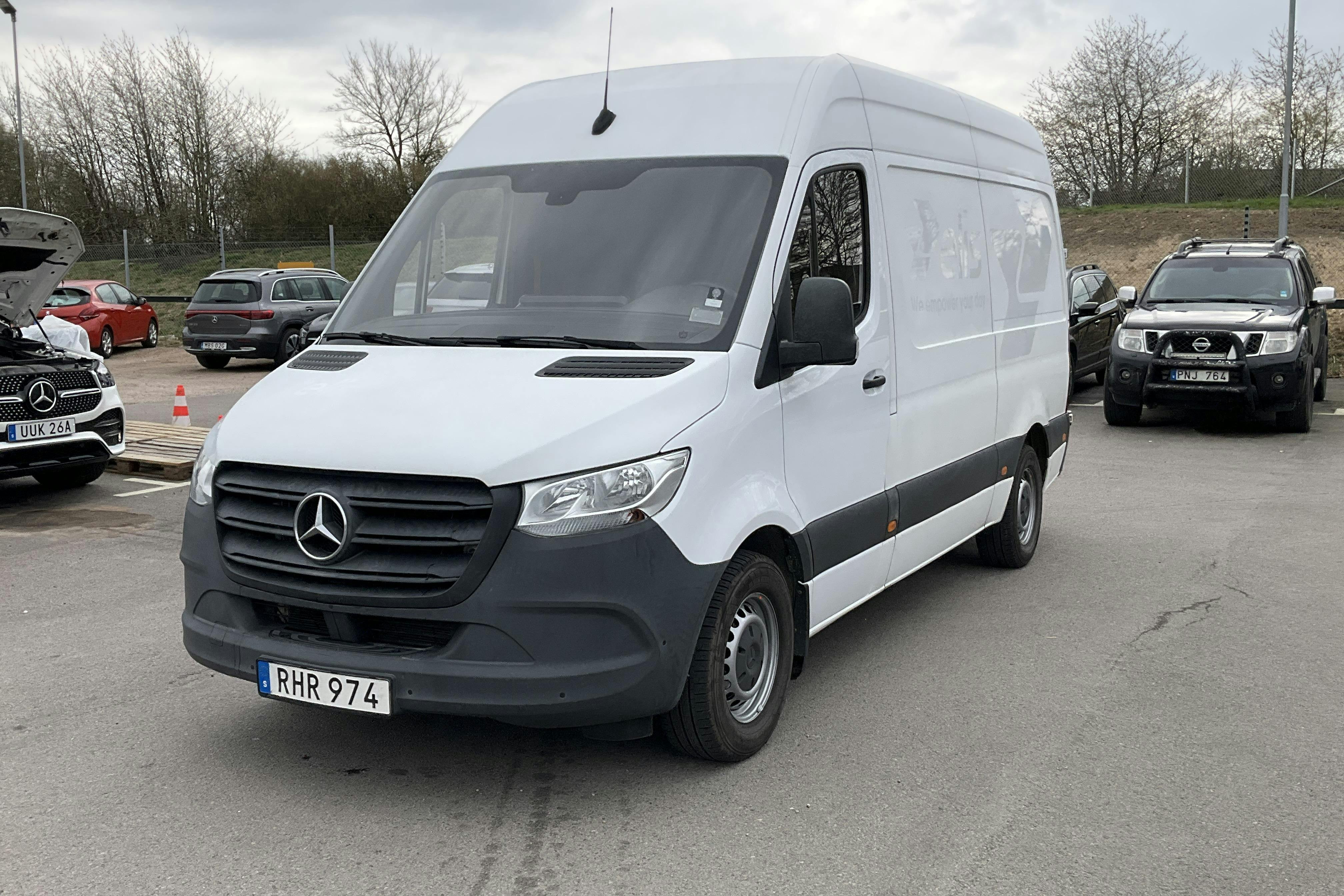 Mercedes Sprinter 315 CDI Skåp RWD (150hk) - 108 660 km - Automatic - white - 2021