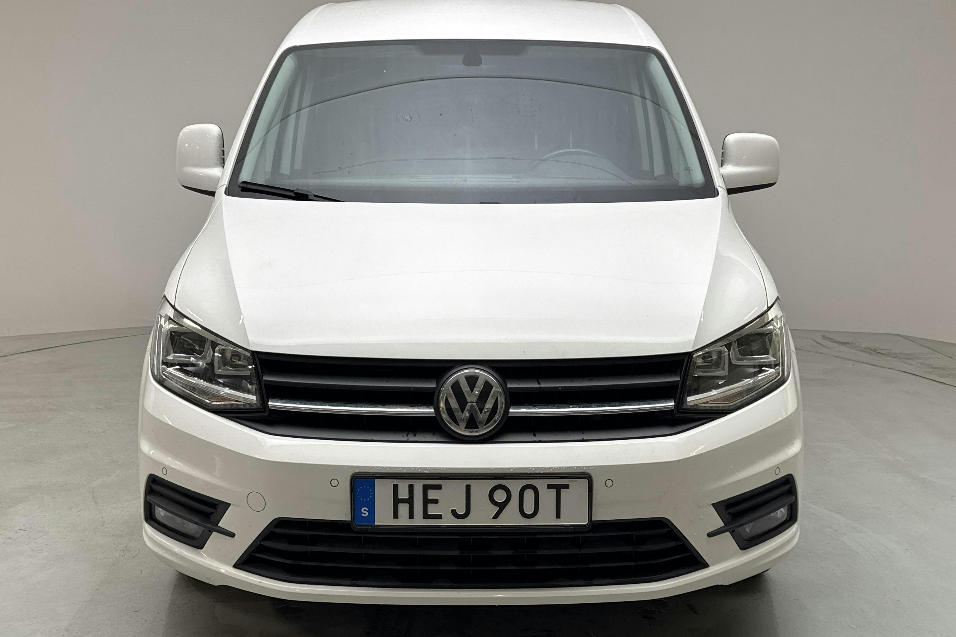 VW Caddy 2.0 TDI Skåp (102hk) - 67 360 km - Automatyczna - biały - 2020