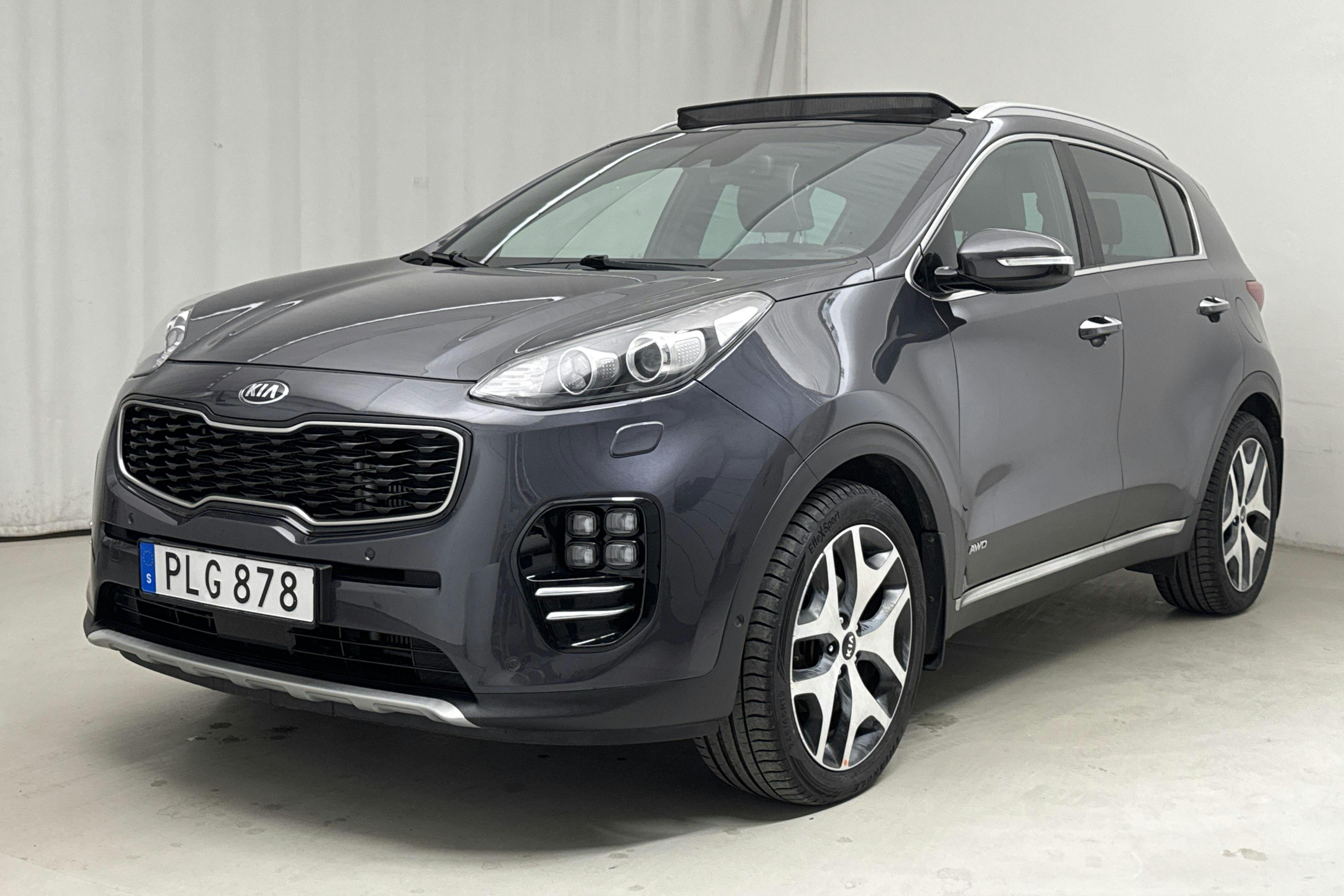 KIA Sportage 2.0 CRDi AWD (184hk) - 77 960 km - Automatic - gray - 2017