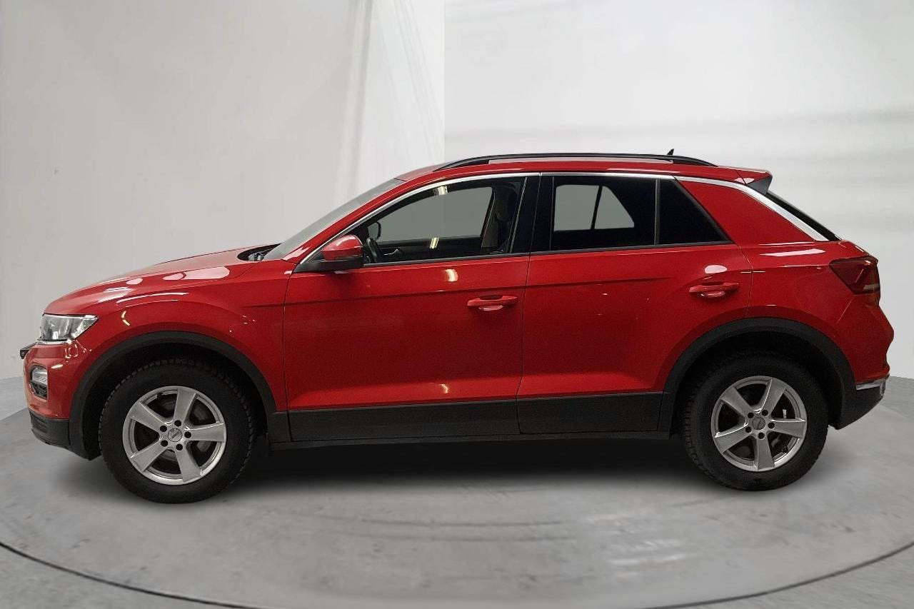 VW T-Roc 2.0 TDI 4MOTION (150hk) - 22 887 mil - Automat - röd - 2021