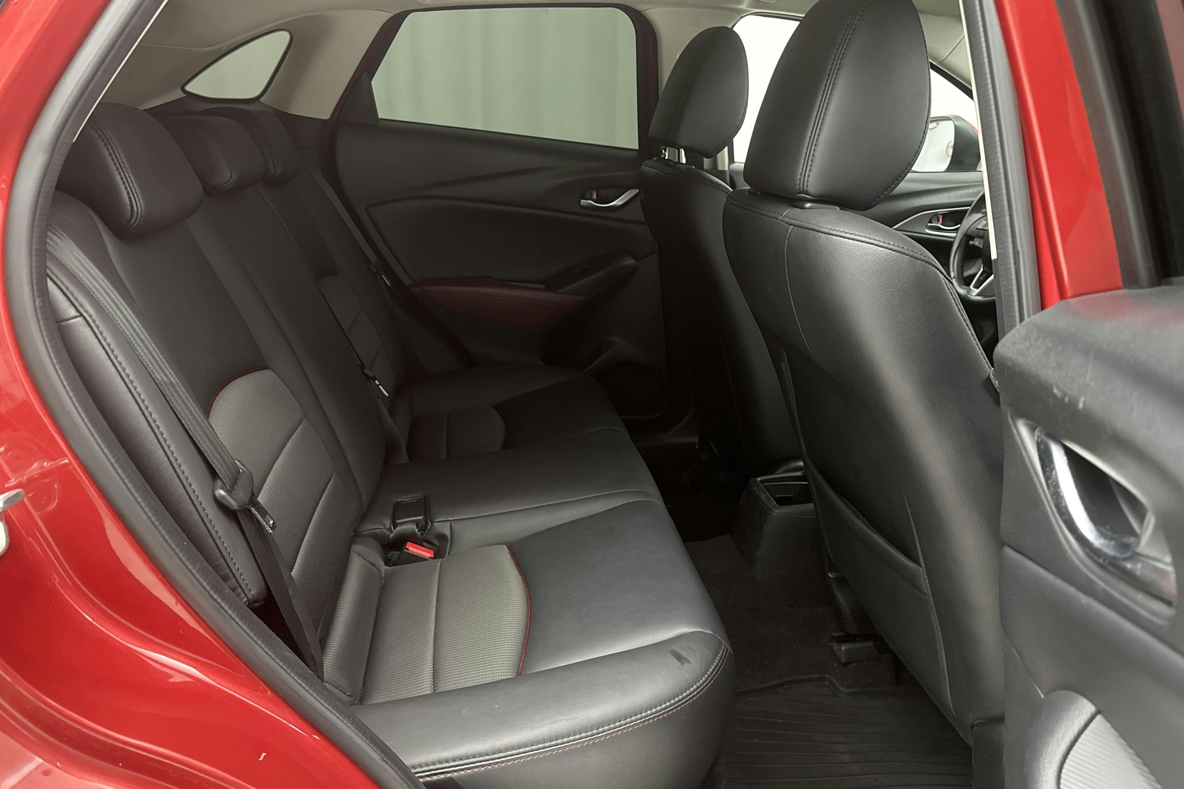 Mazda CX-3 2.0 2WD (120hk) - 108 730 km - Automaatne - punane - 2016
