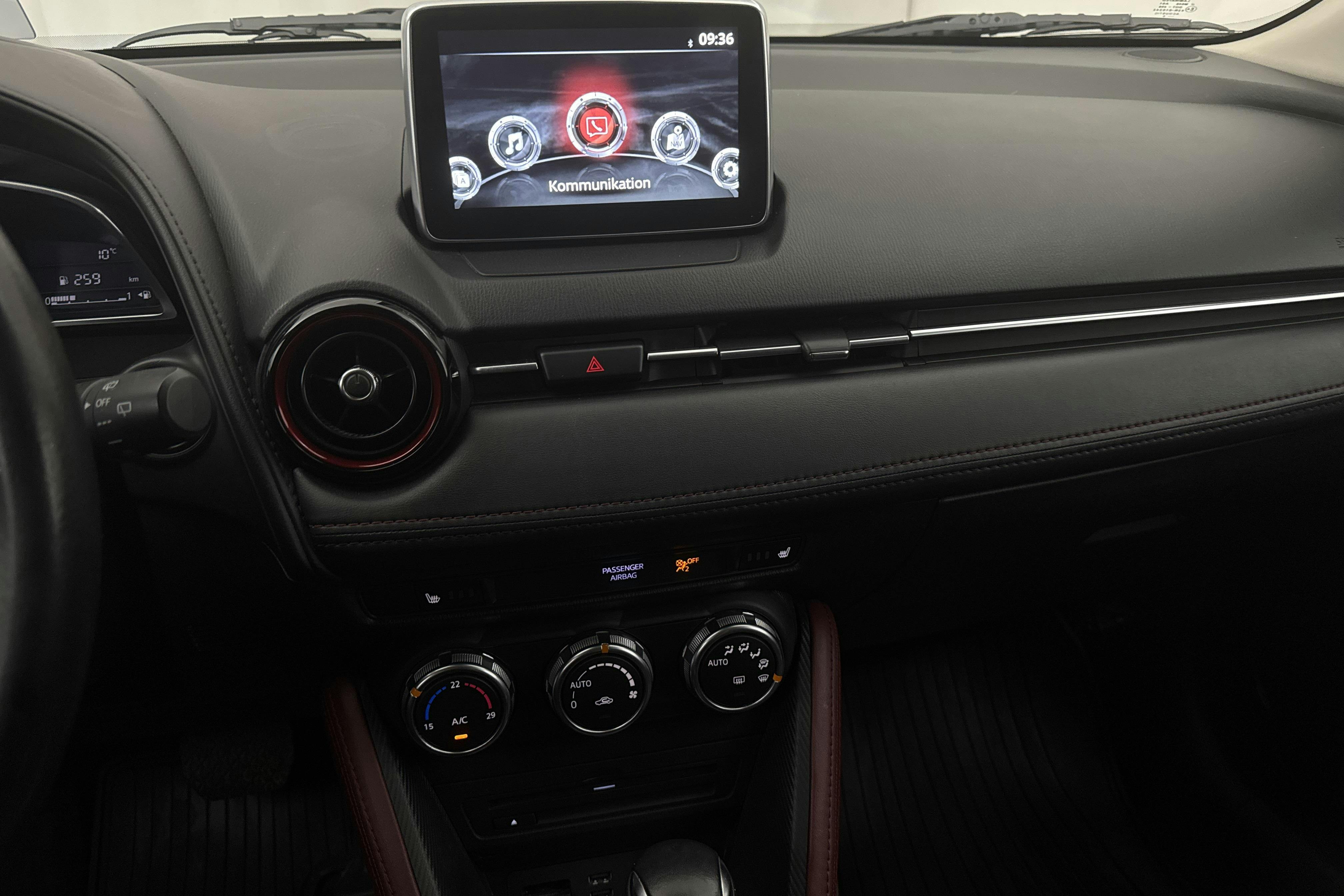 Mazda CX-3 2.0 2WD (120hk) - 108 730 km - Automaatne - punane - 2016